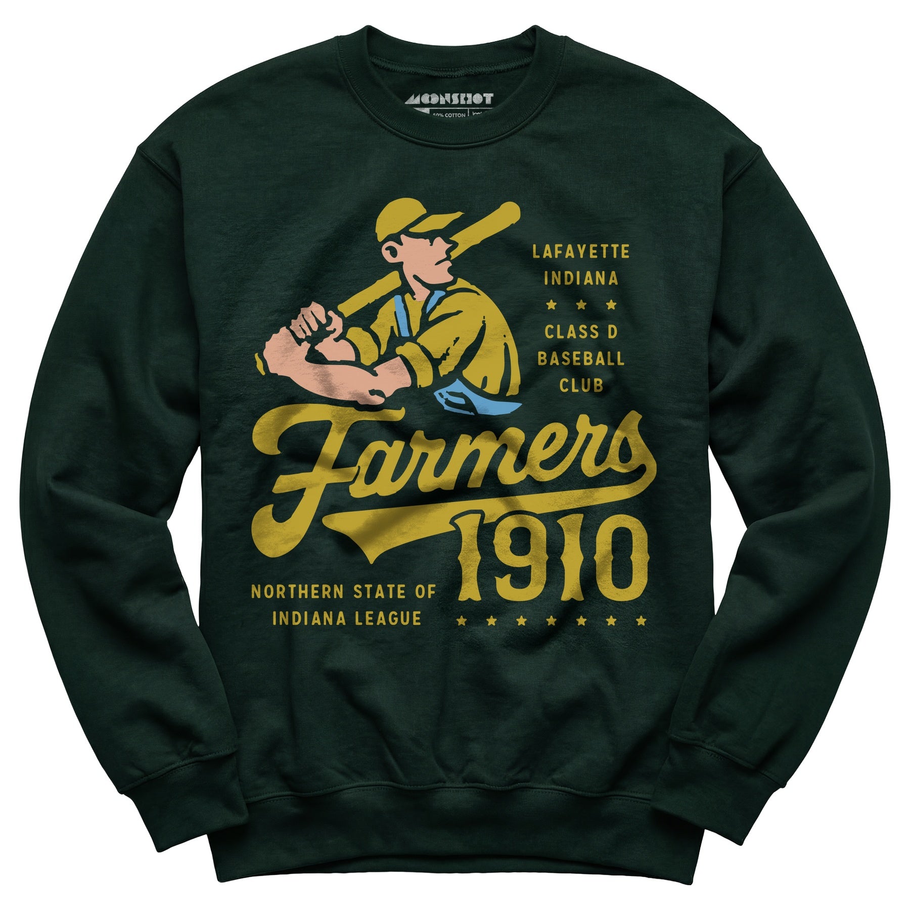 Lafayette Farmers - Indiana - Vintage Defunct Baseball Teams - Unisex Sweatshirt
