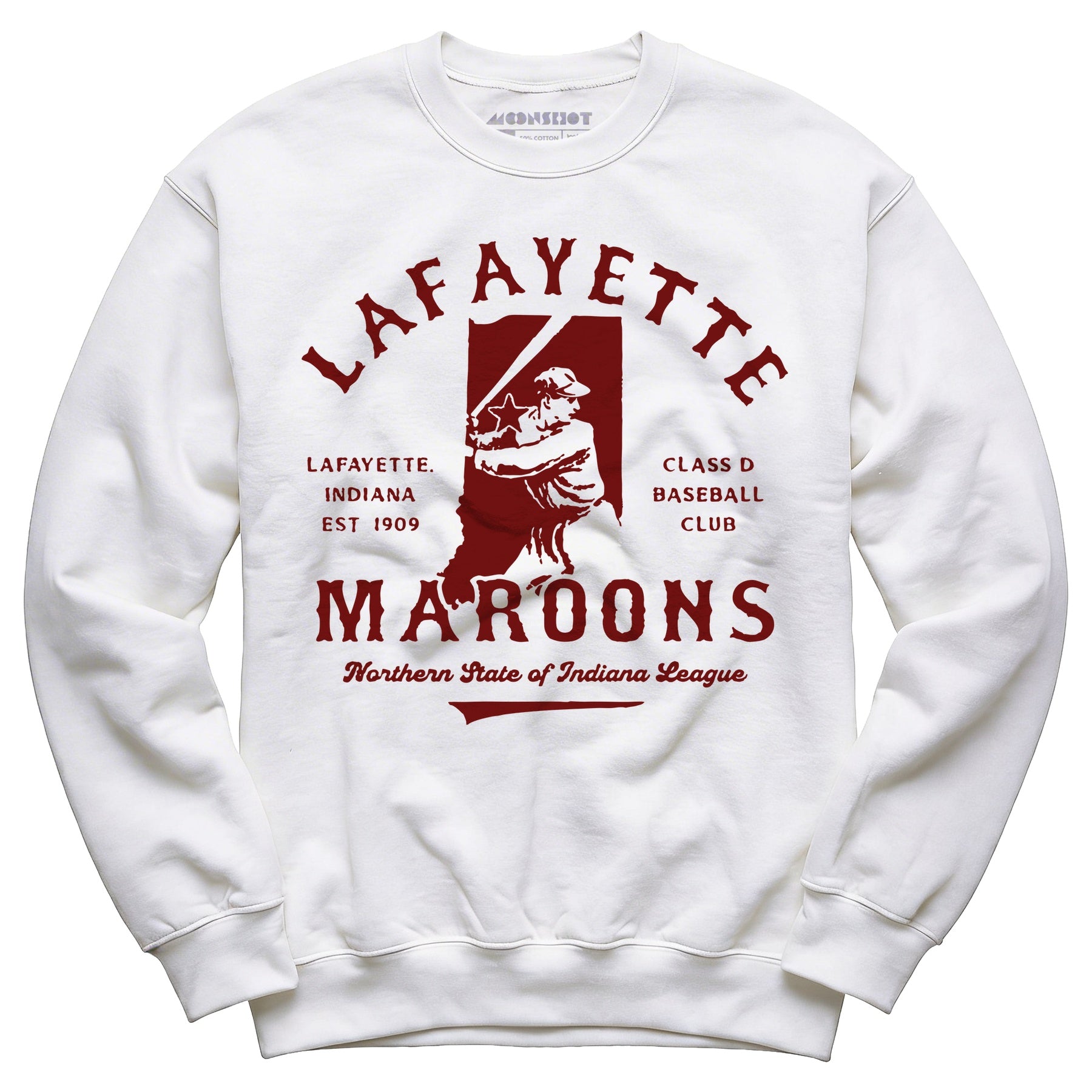 Lafayette Maroons - Indiana - Vintage Defunct Baseball Teams - Unisex Sweatshirt