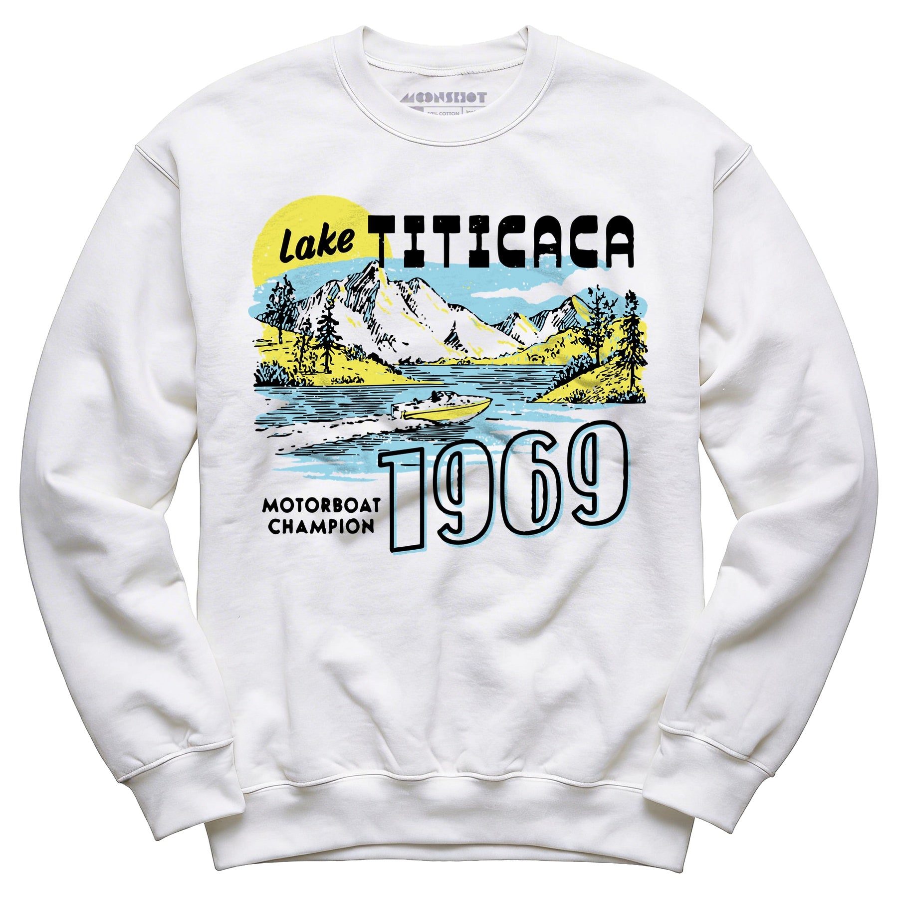 Lake Titicaca Motorboat Champion 1969 - Unisex Sweatshirt