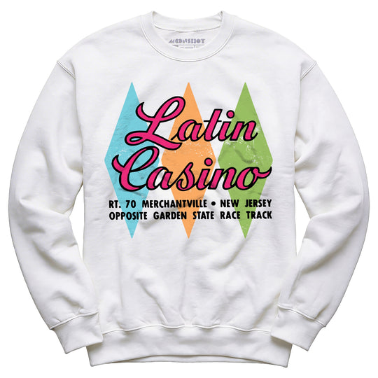 Latin Casino - Cherry Hill, New Jersey - Vintage Nightclub - Unisex Sweatshirt