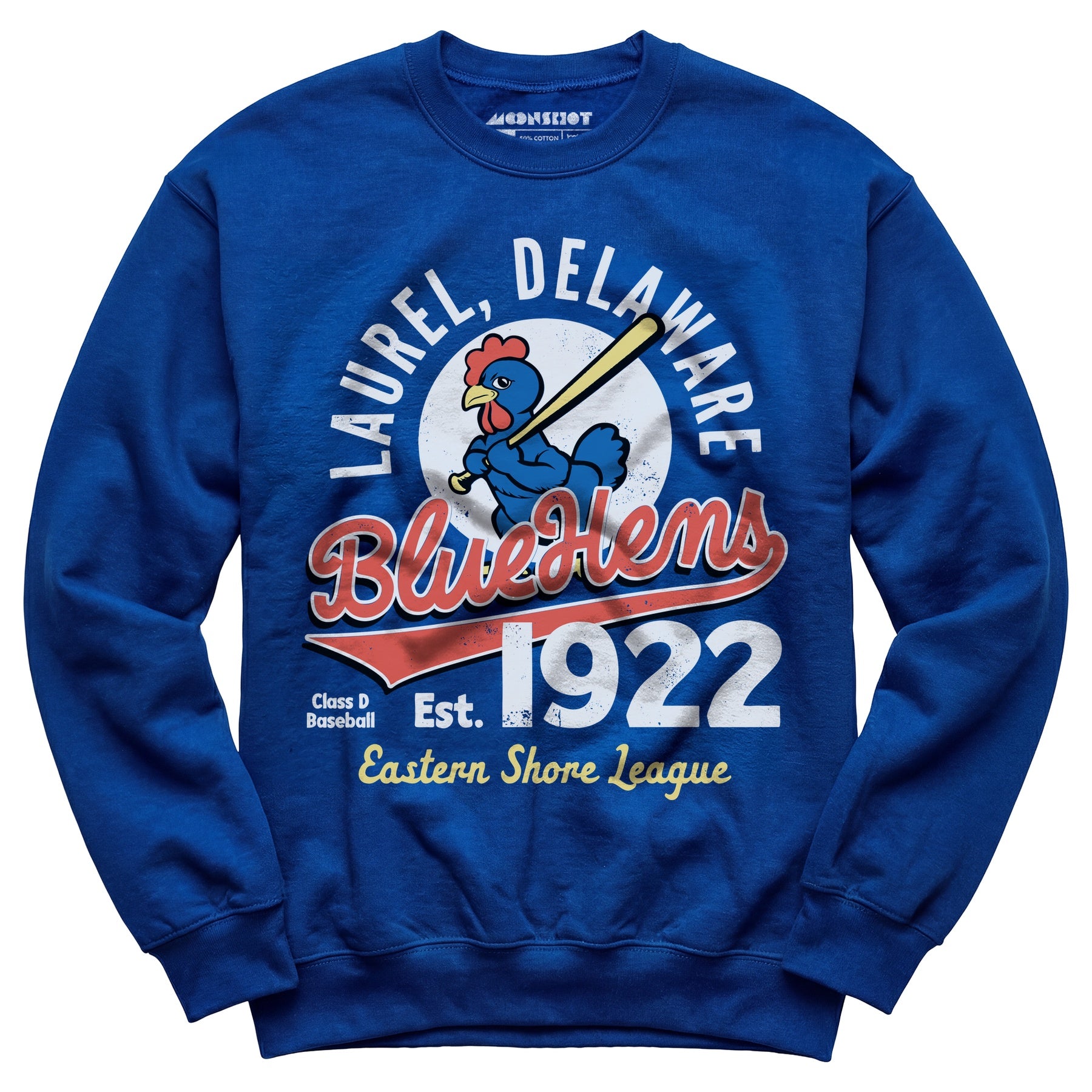 Laurel Blue Hens - Delaware - Vintage Defunct Baseball Teams - Unisex Sweatshirt