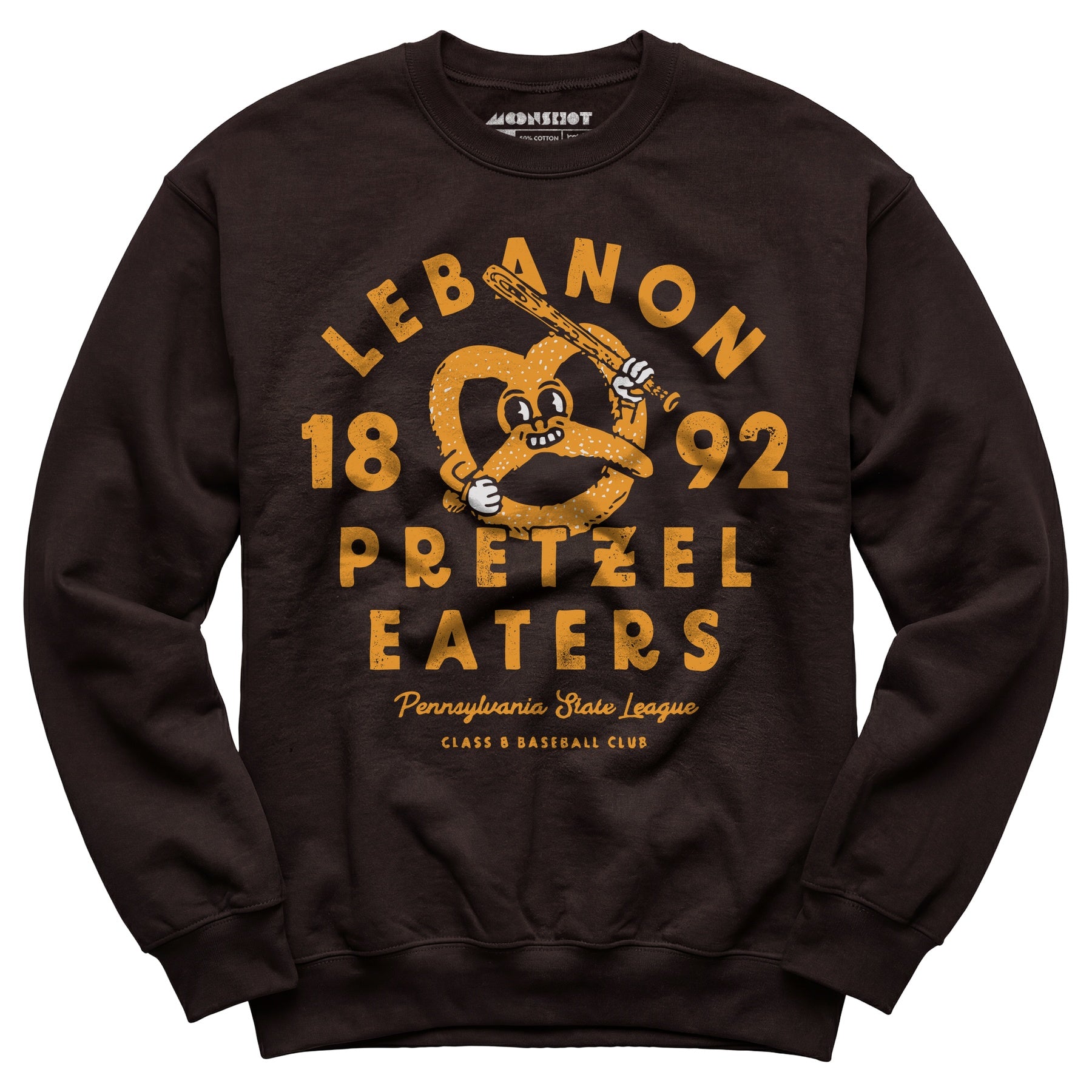Lebanon Pretzel Eaters - Pennsylvania - Vintage Defunct Baseball Teams - Unisex Sweatshirt