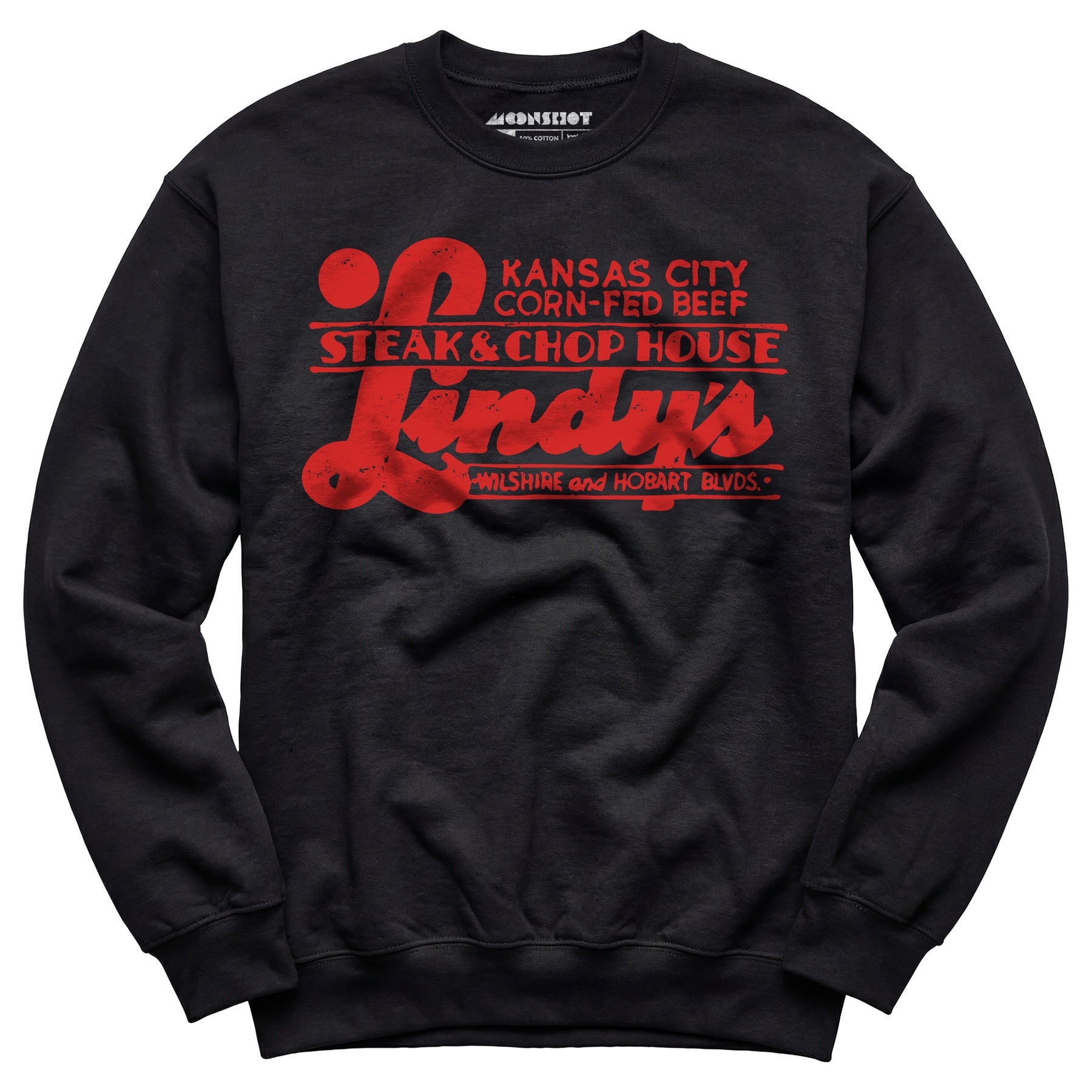 Lindy's Steak & Chop House - Los Angeles, CA - Vintage Restaurant - Unisex Sweatshirt