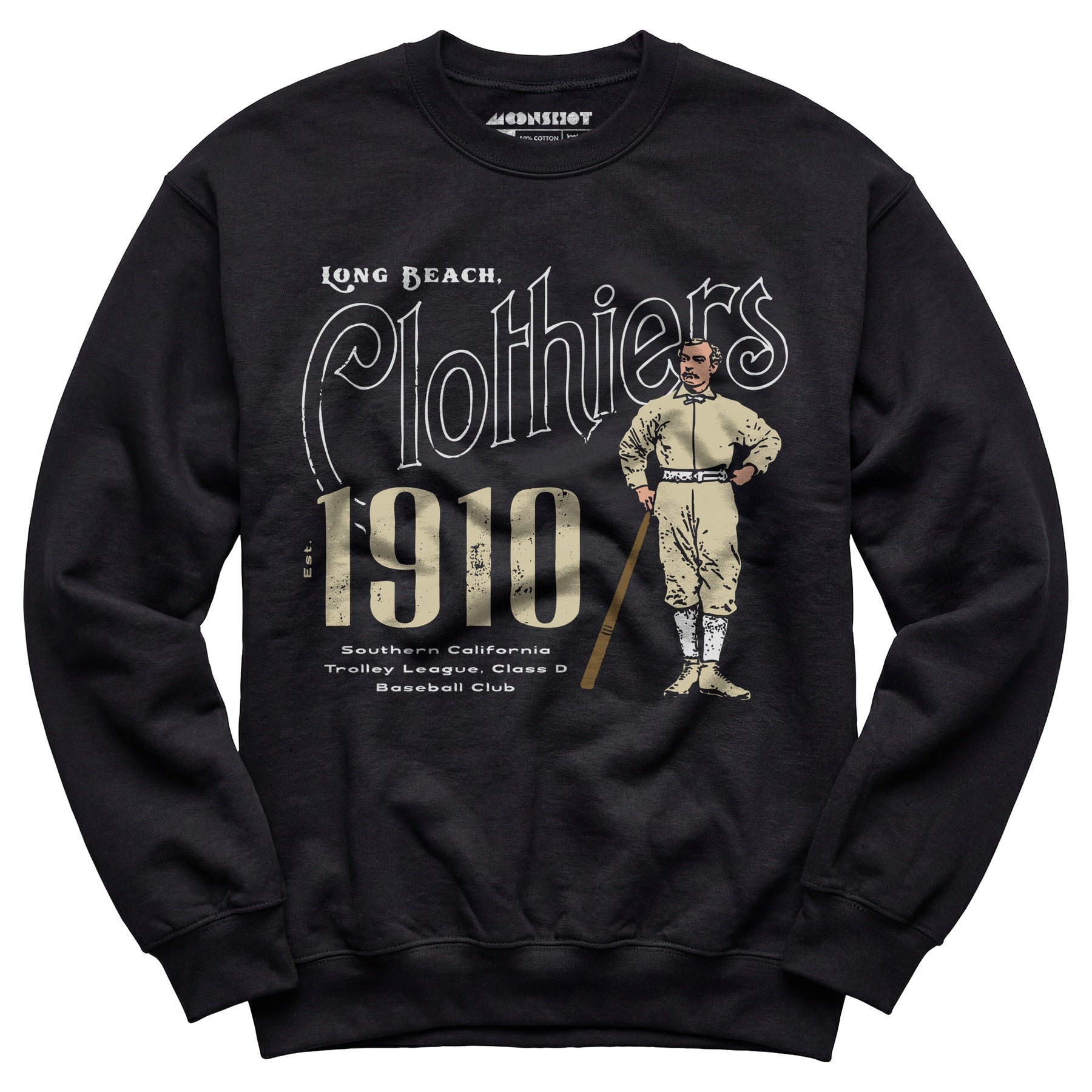 Long Beach Clothiers - California - Vintage Defunct Baseball Teams - Unisex Sweatshirt