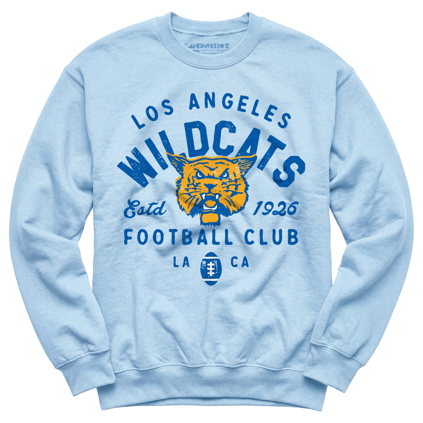 Los Angeles Wildcats - California - Vintage Defunct Football Teams - Unisex Sweatshirt
