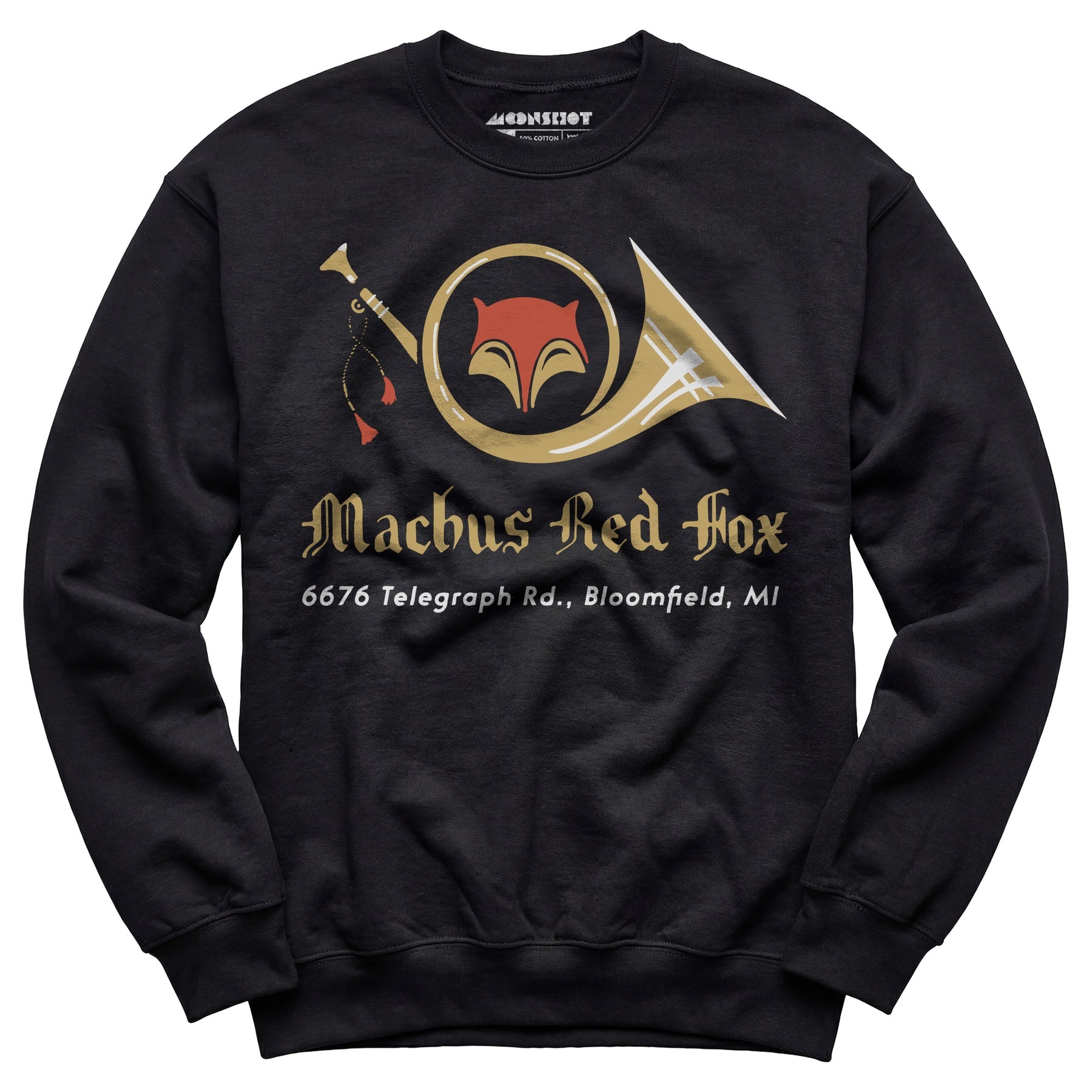 Machus Red Fox - Bloomfield, MI - Vintage Restaurant - Unisex Sweatshirt
