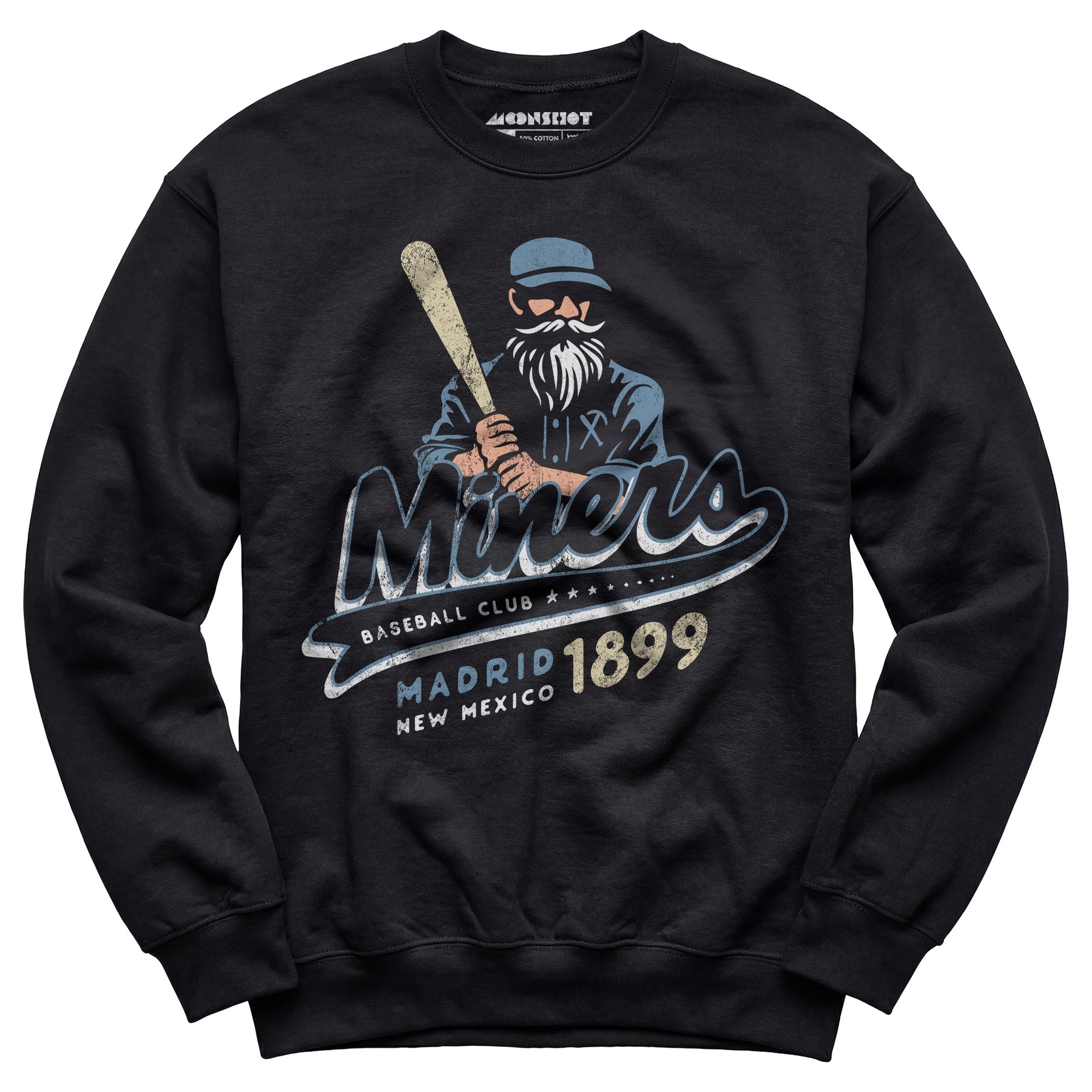 Madrid Miners - New Mexico - Vintage Defunct Baseball Teams - Unisex Sweatshirt