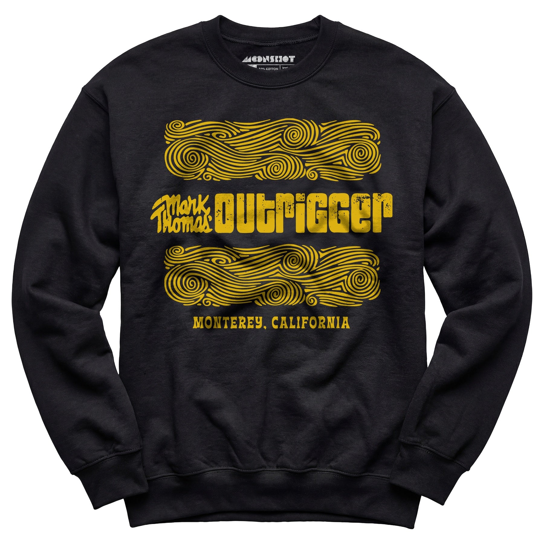 Mark Thomas Outrigger - Monterey, CA - Vintage Tiki Bar - Unisex Sweatshirt