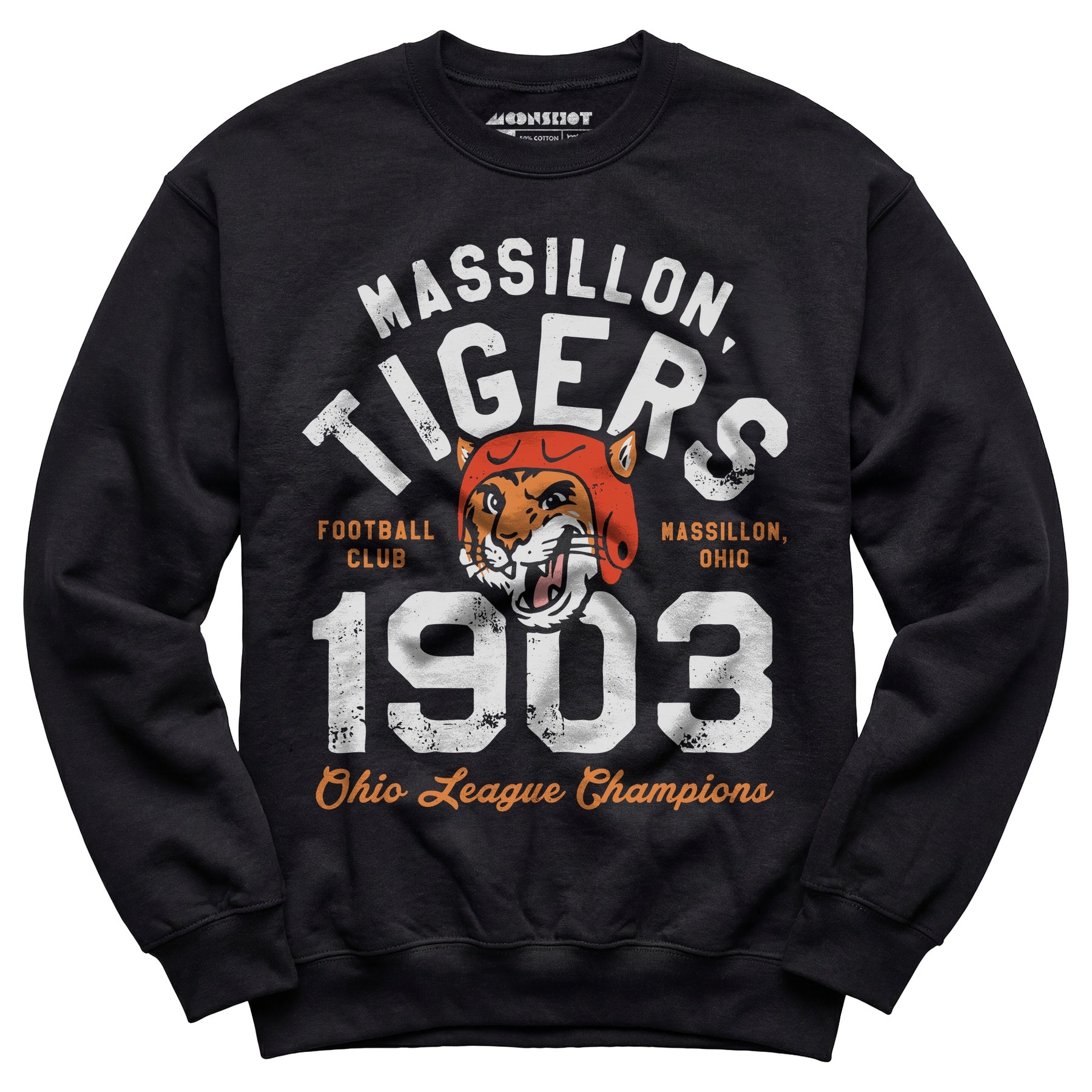 Massillon Tigers - Ohio - Vintage Defunct Football Teams - Unisex Sweatshirt