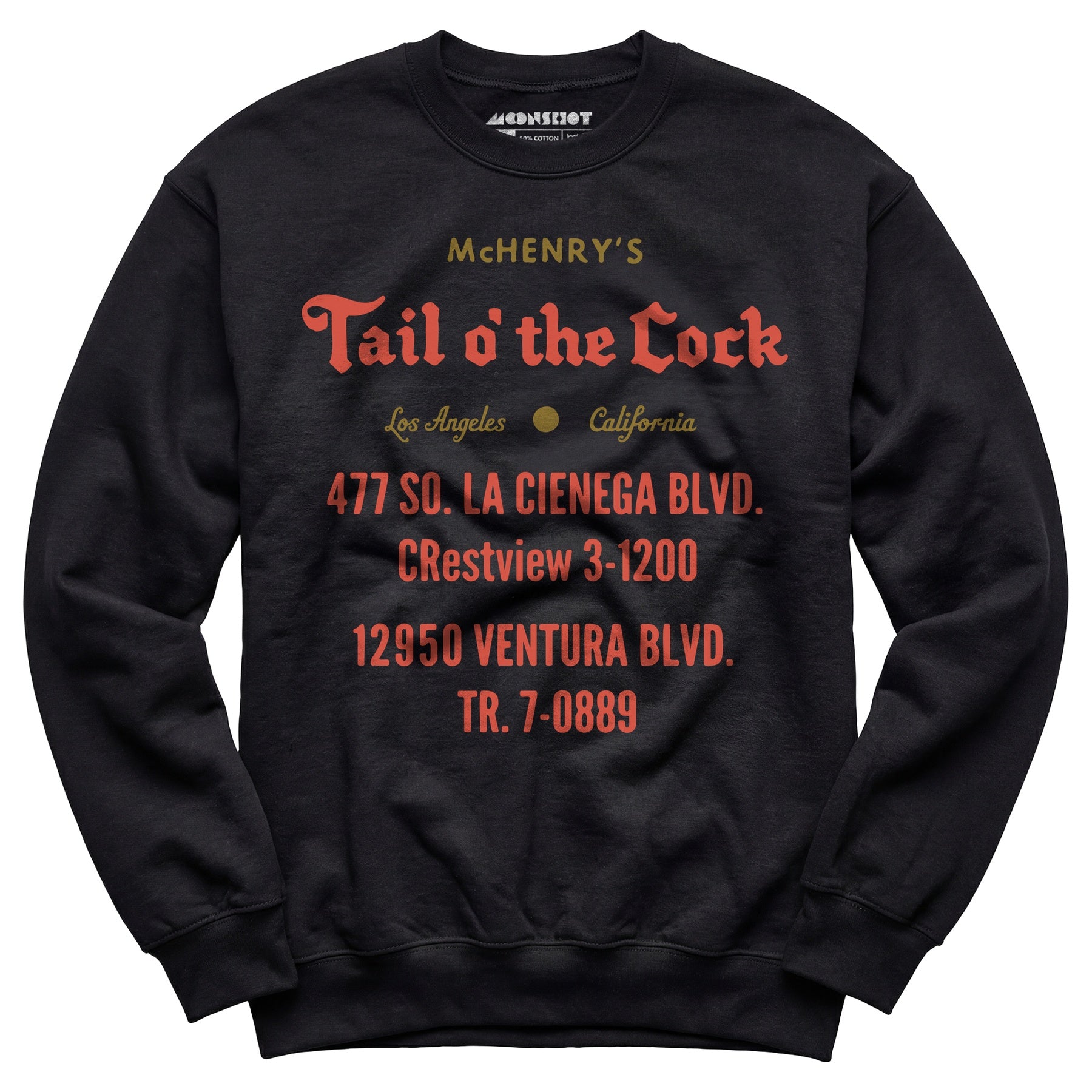 McHenry's Tail o' the Cock - Los Angeles, CA - Vintage Restaurant - Unisex Sweatshirt