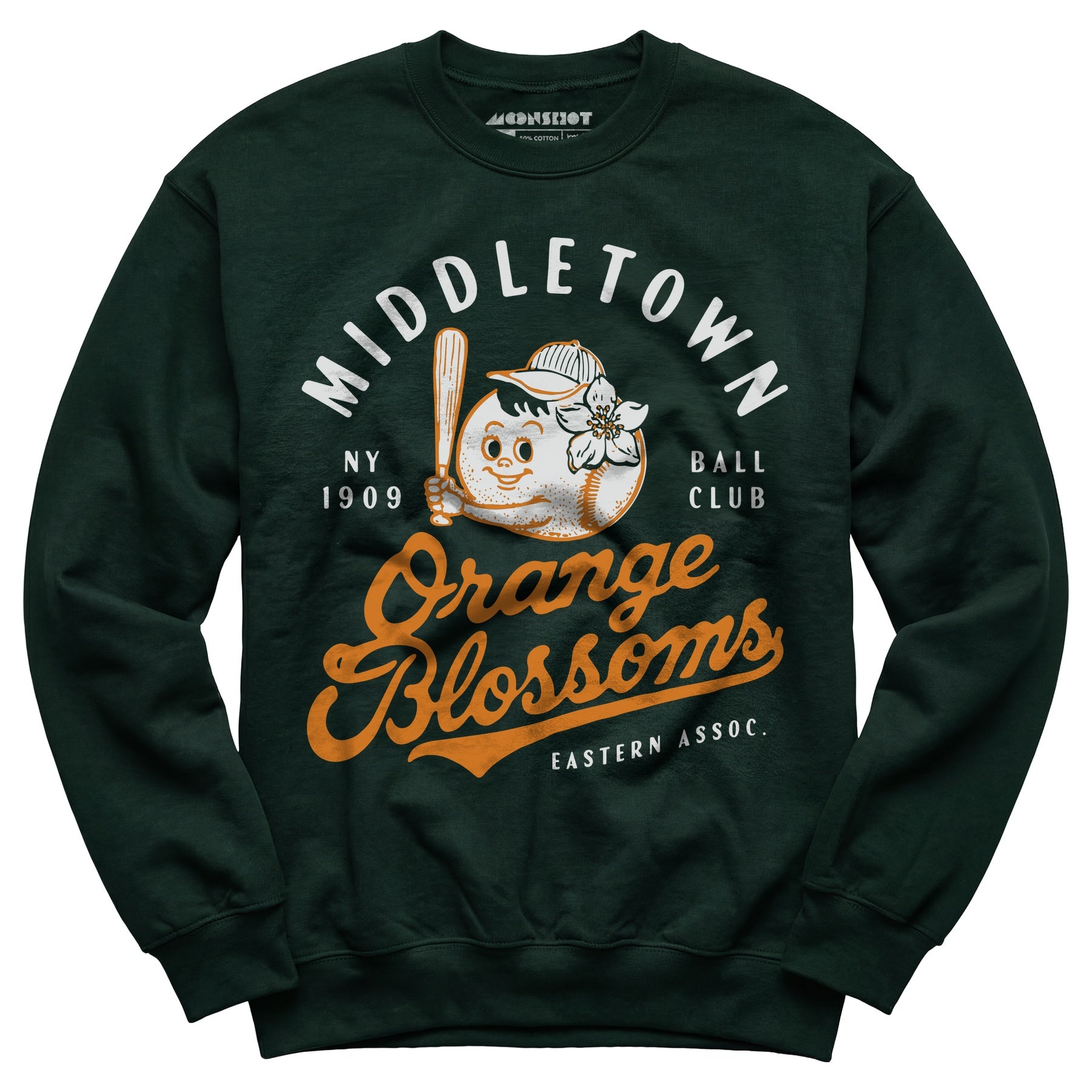 Middletown Orange Blossoms - New York - Vintage Defunct Baseball Teams - Unisex Sweatshirt