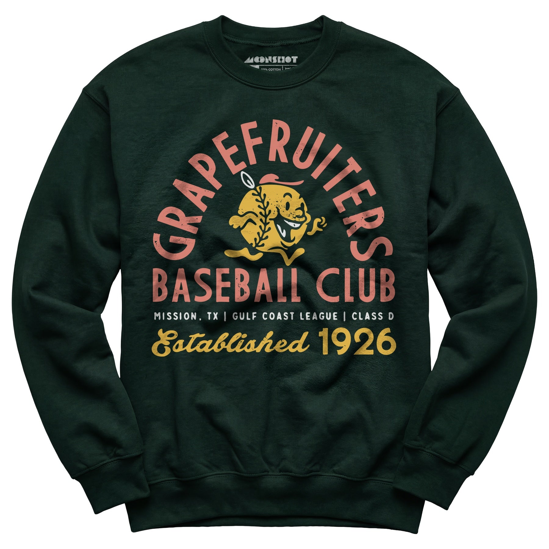 Mission Grapefruiters - Texas - Vintage Defunct Baseball Teams - Unisex Sweatshirt