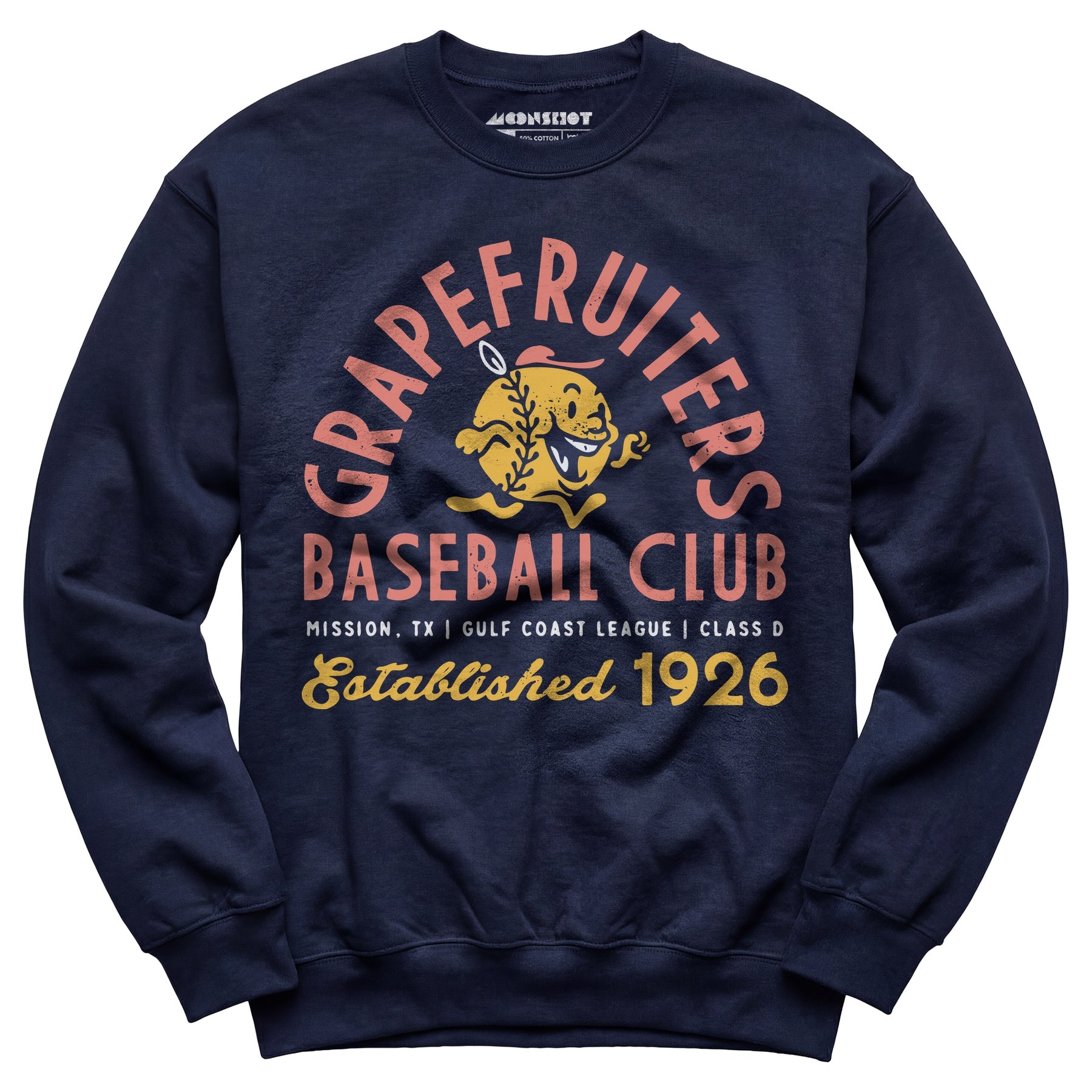 Mission Grapefruiters - Texas - Vintage Defunct Baseball Teams - Unisex Sweatshirt