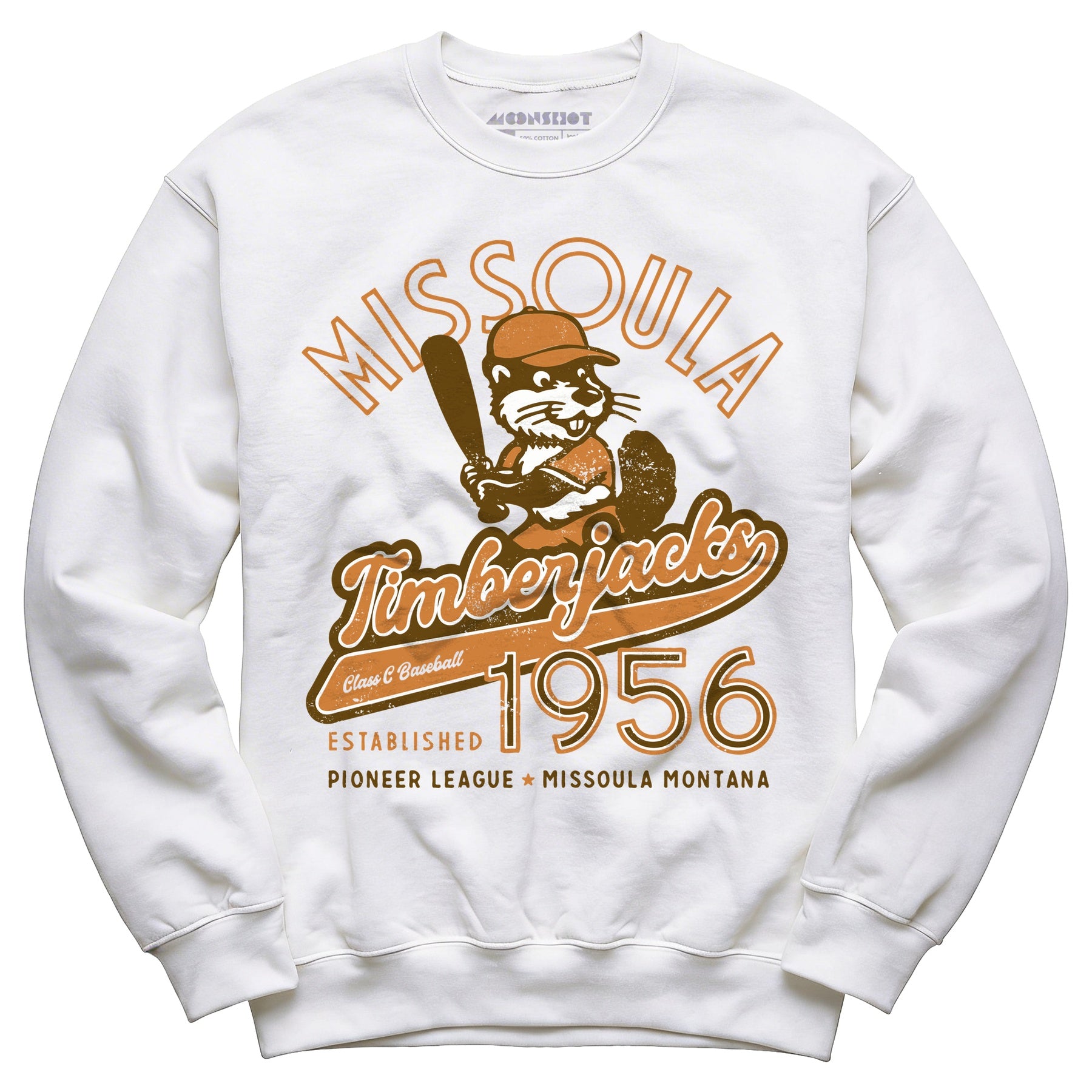 Missoula Timberjacks - Montana - Vintage Defunct Baseball Teams - Unisex Sweatshirt
