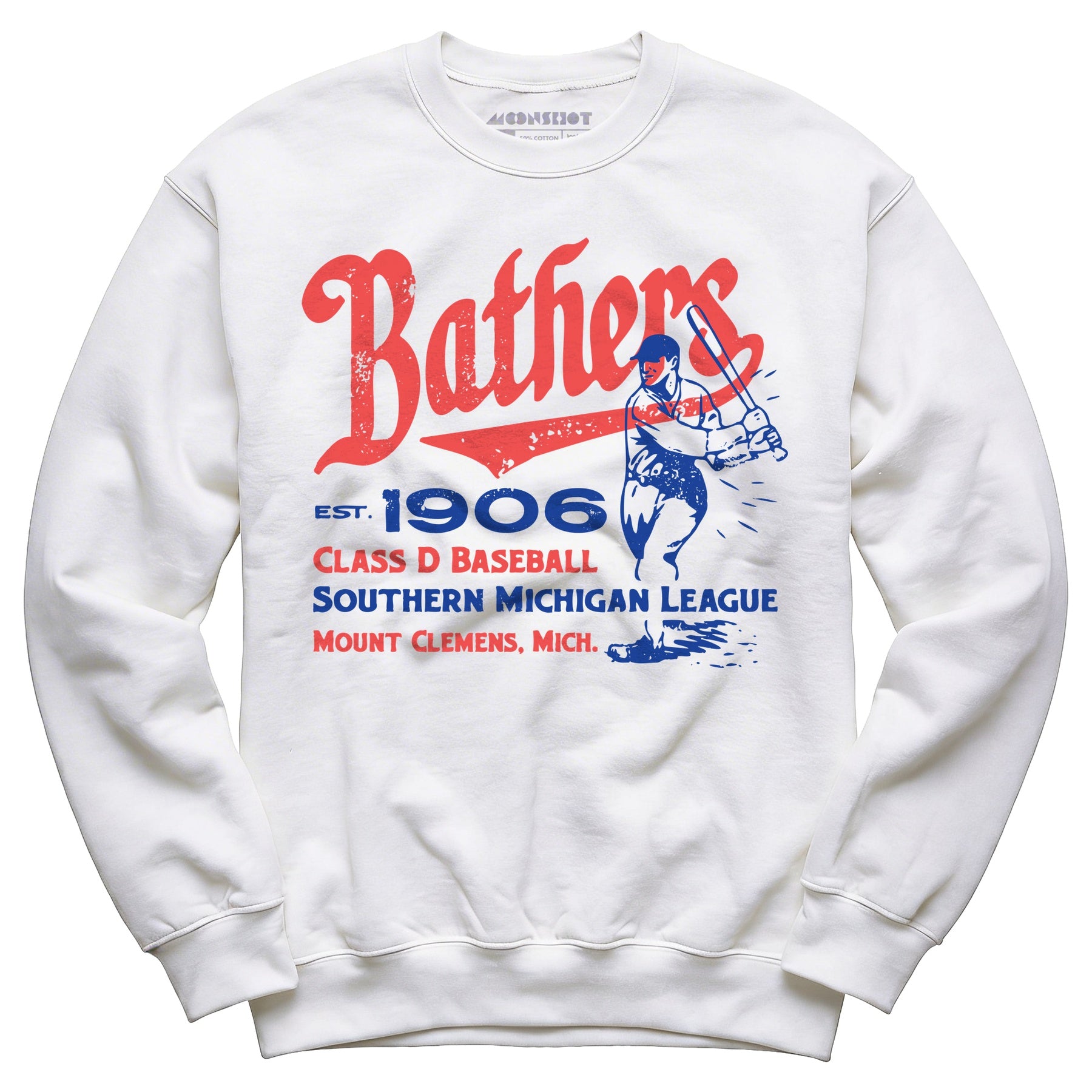 Mount Clemens Bathers - Michigan - Vintage Defunct Baseball Teams - Unisex Sweatshirt
