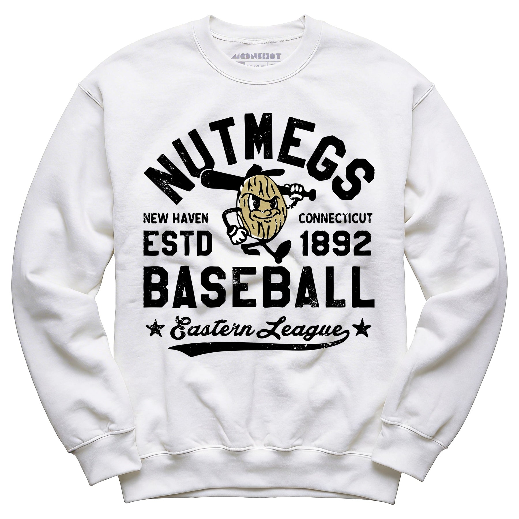New Haven Nutmegs - Connecticut - Vintage Defunct Baseball Teams - Unisex Sweatshirt