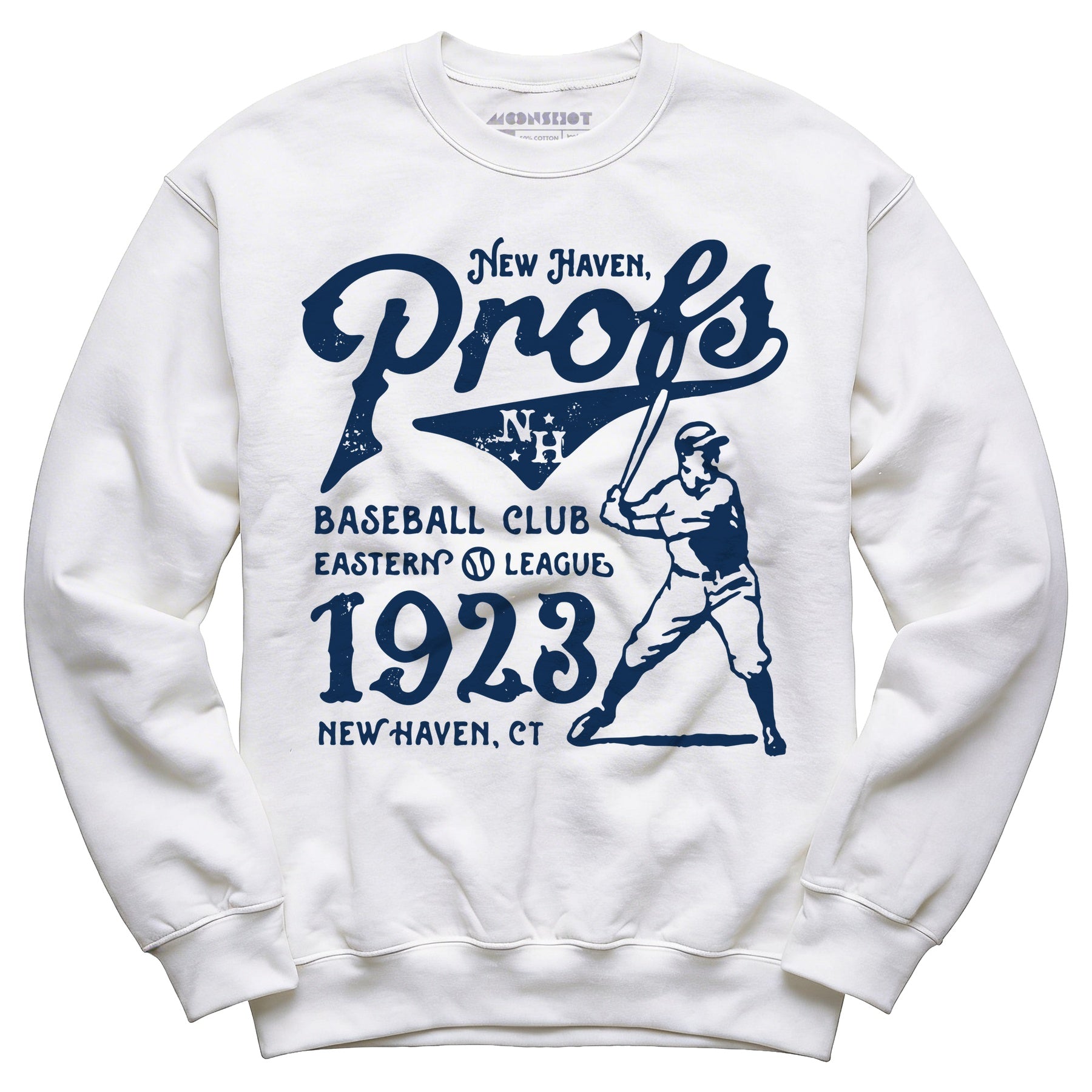 New Haven Profs - Connecticut - Vintage Defunct Baseball Teams - Unisex Sweatshirt