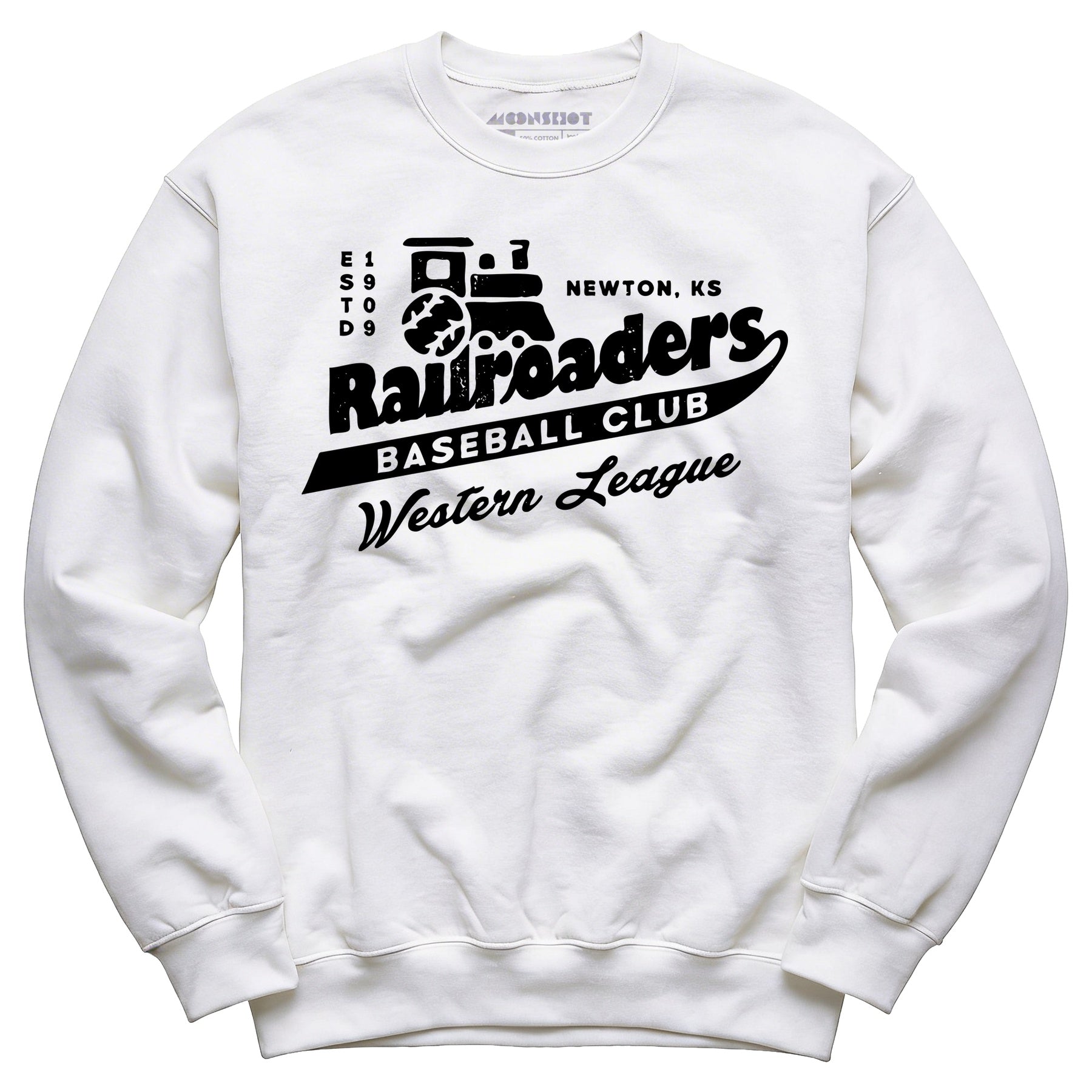 Newton Railroaders - Kansas - Vintage Defunct Baseball Teams - Unisex Sweatshirt