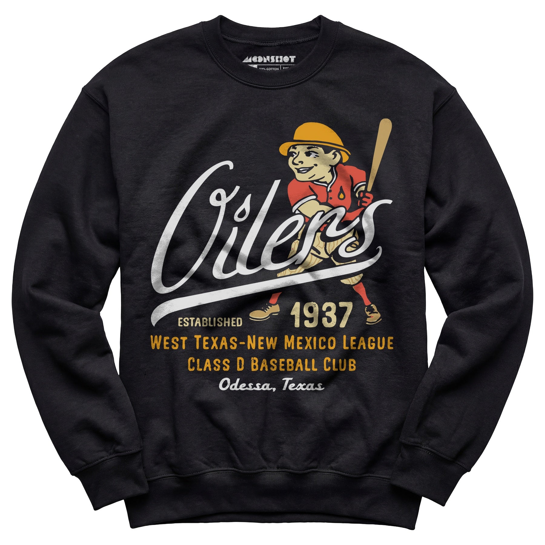 Odessa Oilers - Texas - Vintage Defunct Baseball Teams - Unisex Sweatshirt