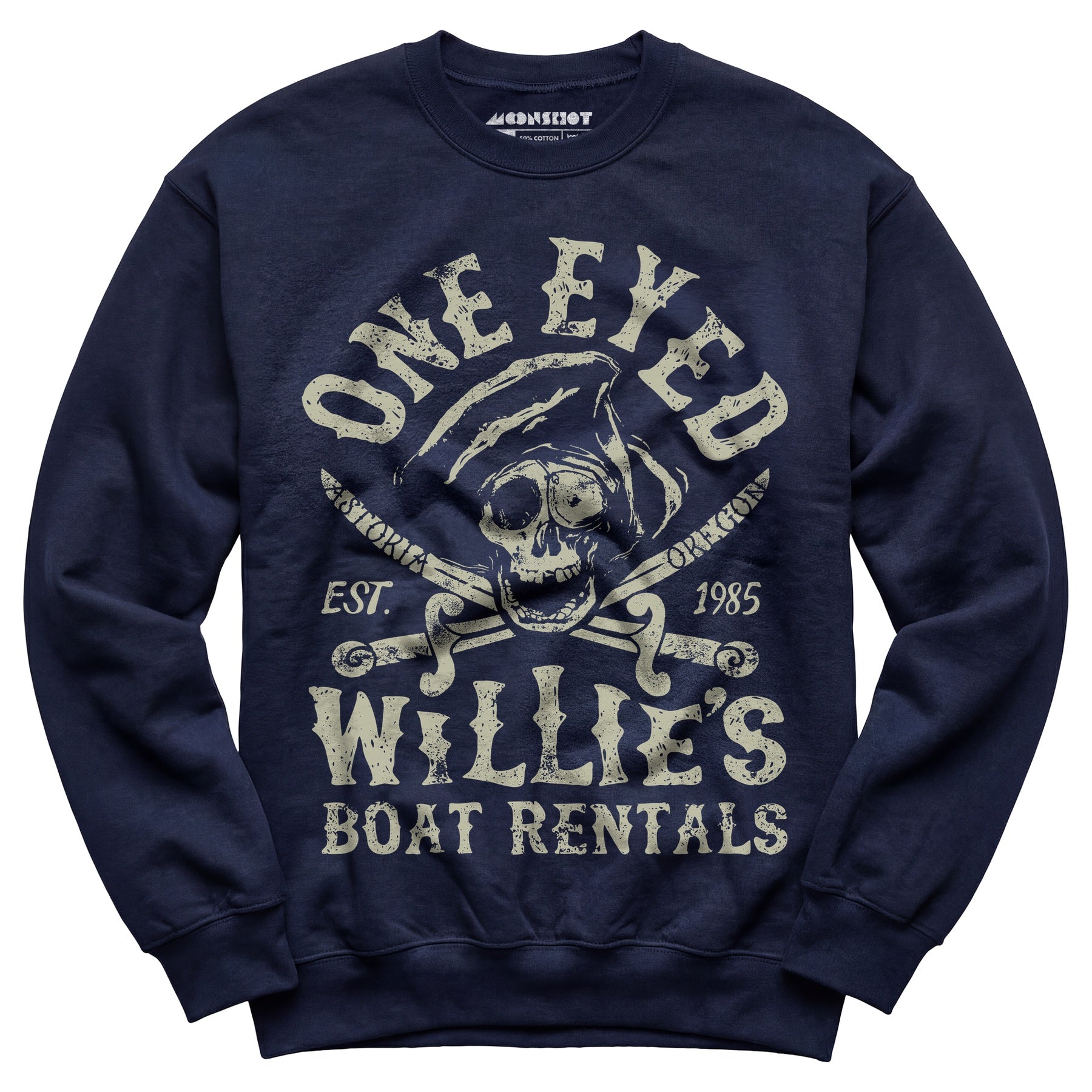 One Eyed Willie's Boat Rentals - Unisex Sweatshirt