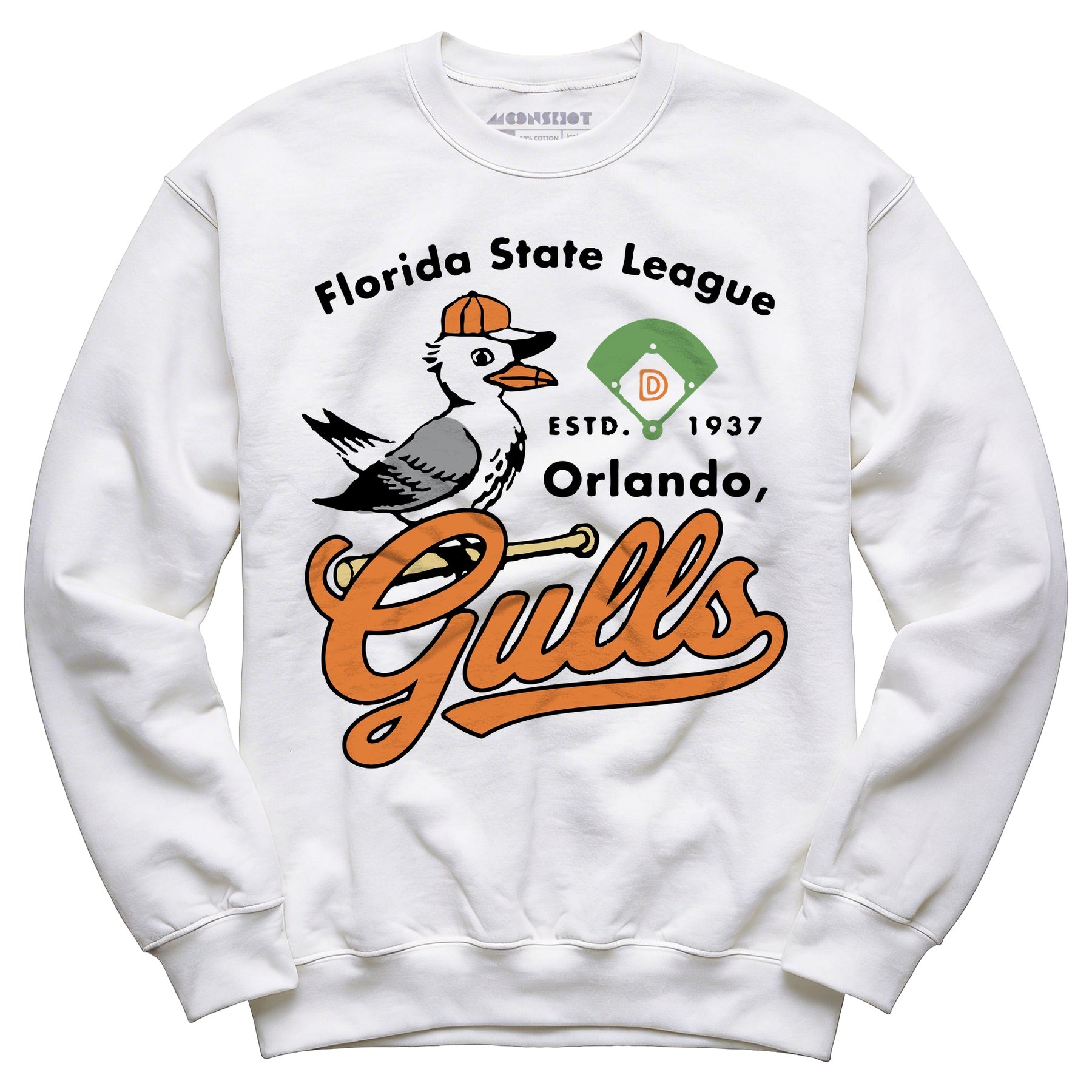 Orlando Gulls - Florida - Vintage Defunct Baseball Teams - Unisex Sweatshirt