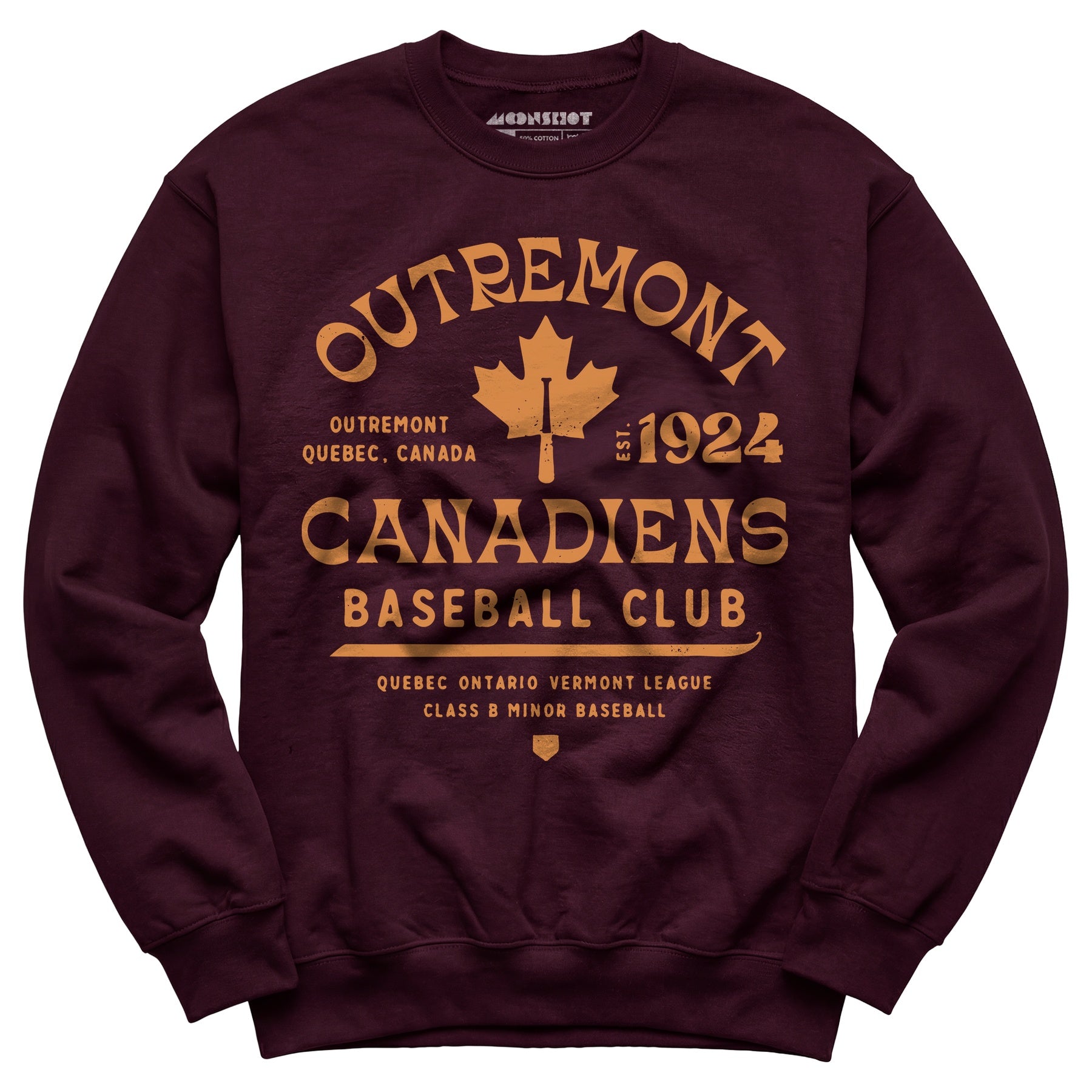 Outremont Canadiens - Canada - Vintage Defunct Baseball Teams - Unisex Sweatshirt