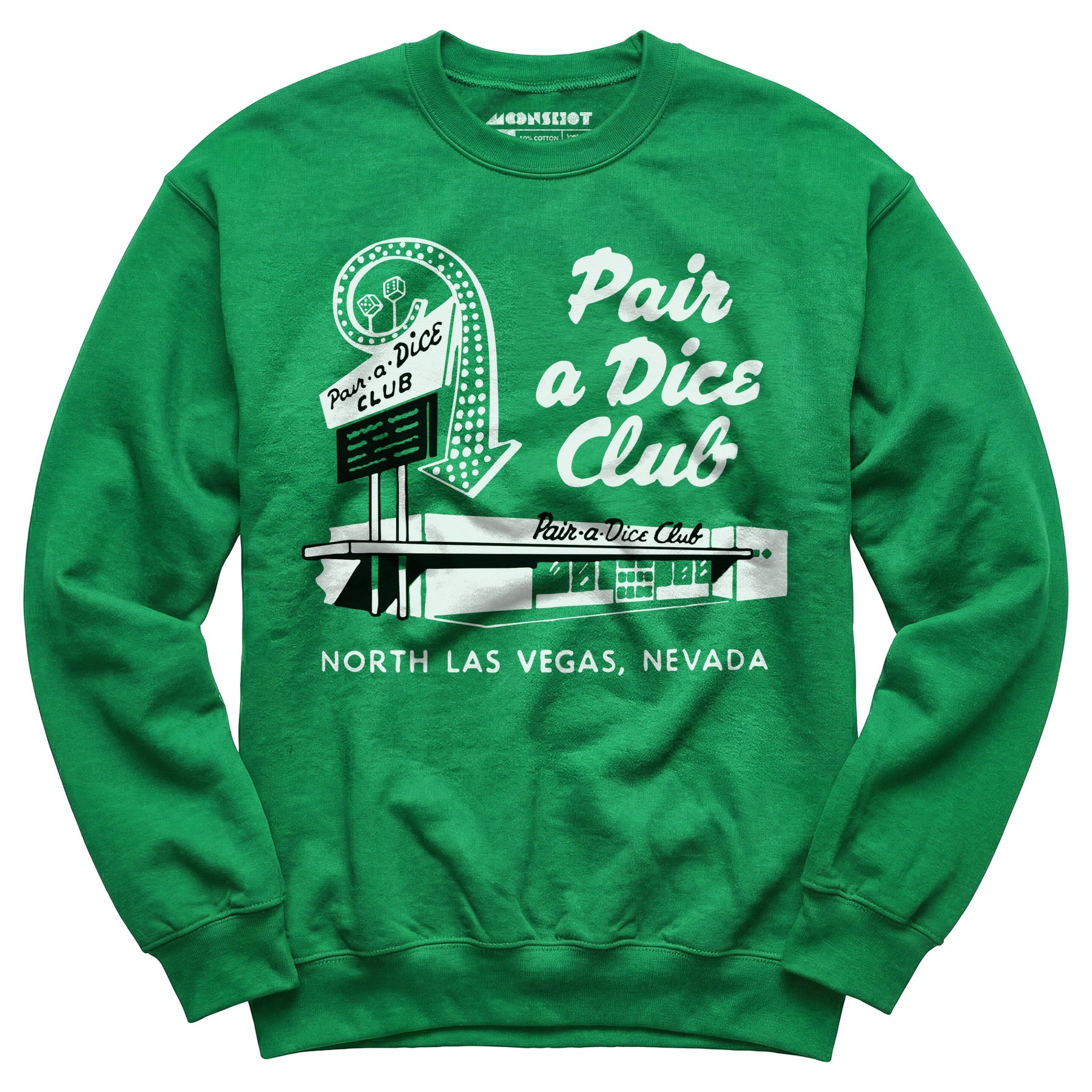 Pair a Dice Club - Vintage Las Vegas - Unisex Sweatshirt