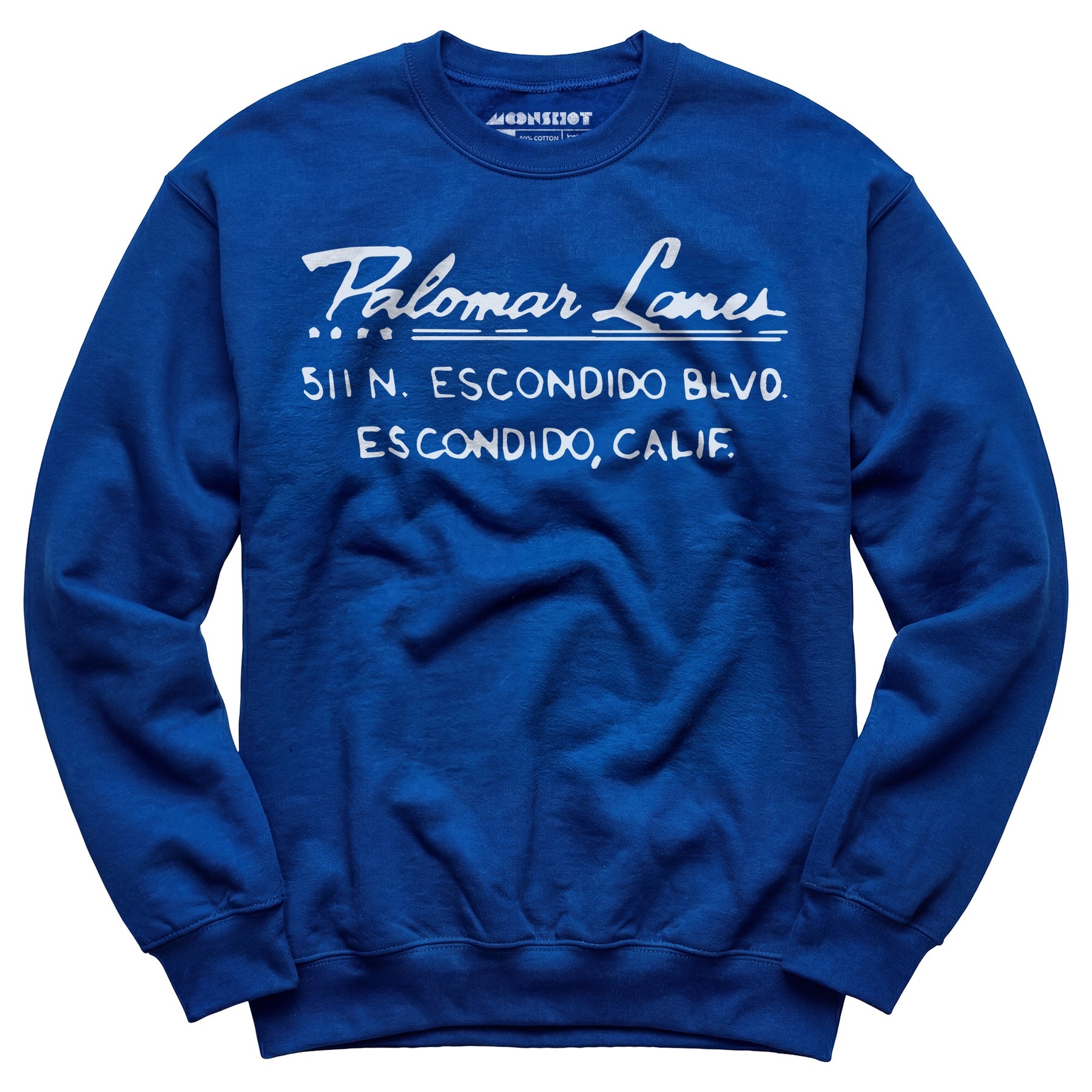 Palomar Lanes - Escondido, CA - Vintage Bowling Alley - Unisex Sweatshirt