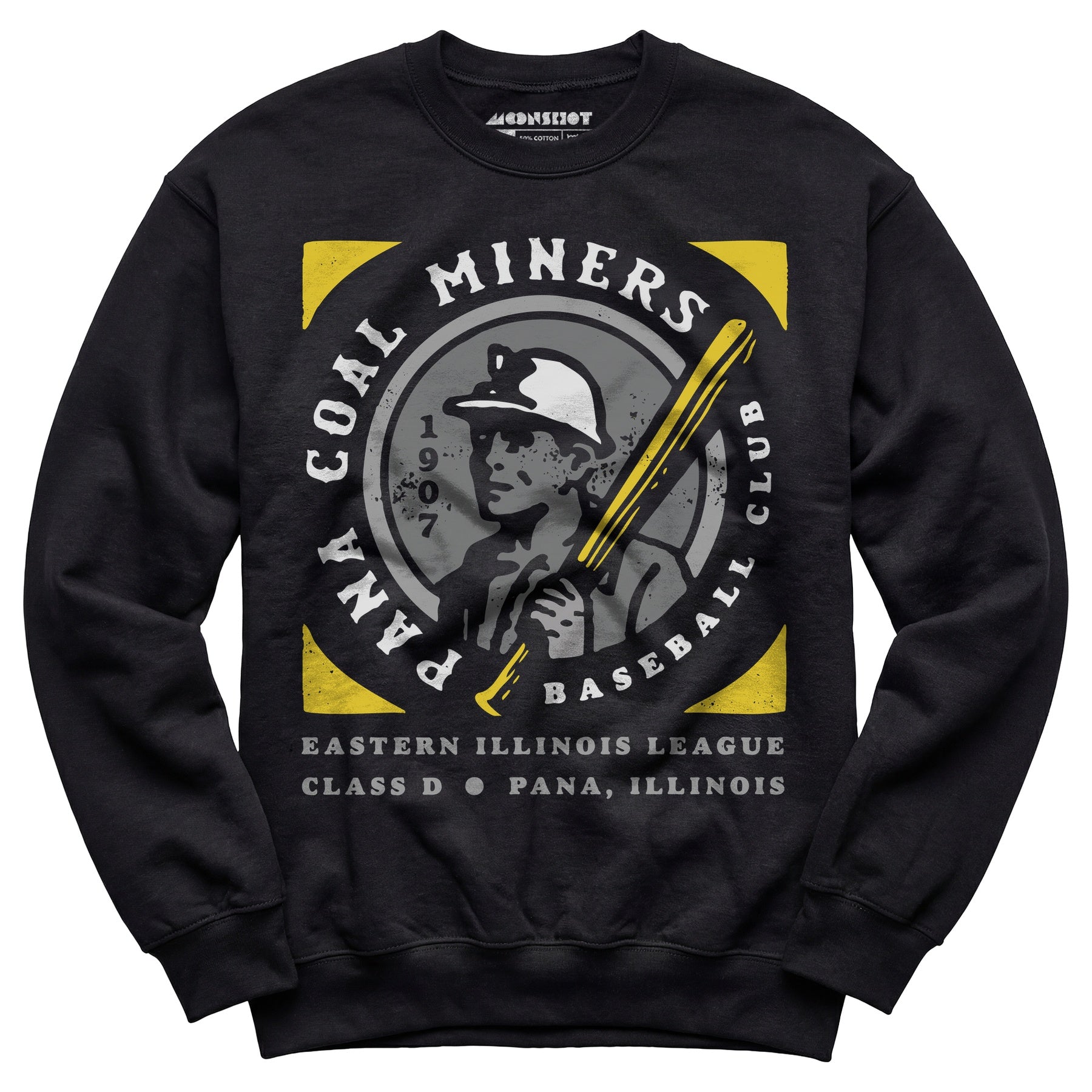 Pana Coal Miners - Illinois - Vintage Defunct Baseball Teams - Unisex Sweatshirt