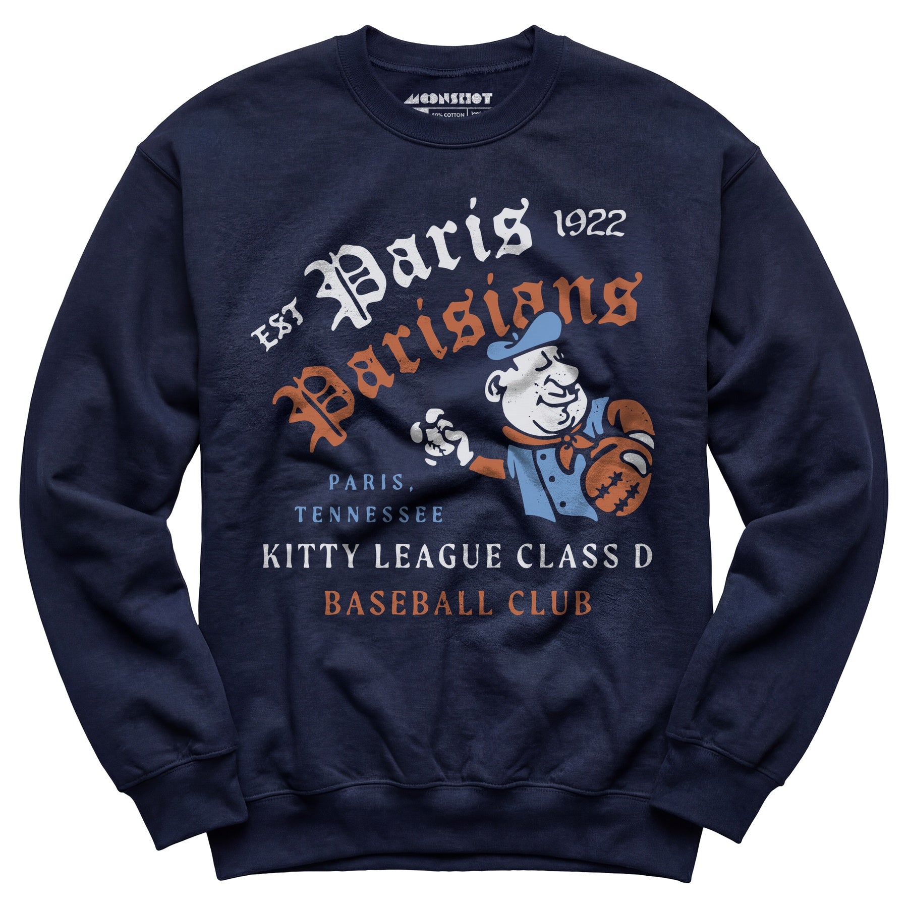 Paris Parisians - Tennessee - Vintage Defunct Baseball Teams - Unisex Sweatshirt