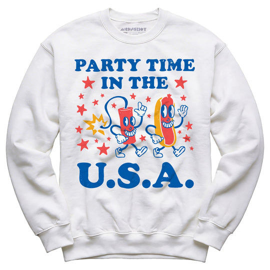 Party Time in The U.S.A. - Unisex Sweatshirt