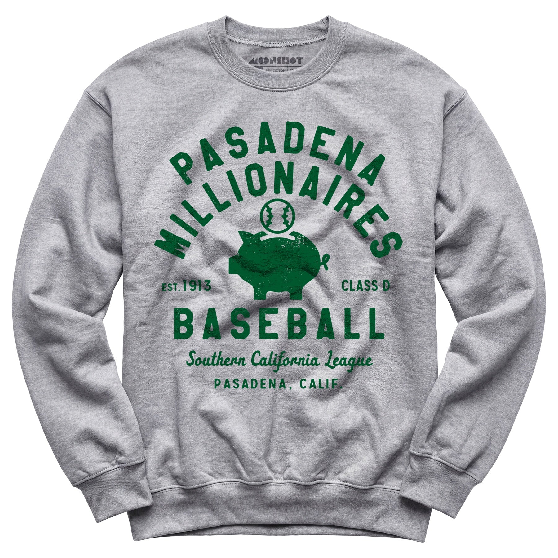 Pasadena Millionaires - California - Vintage Defunct Baseball Teams - Unisex Sweatshirt