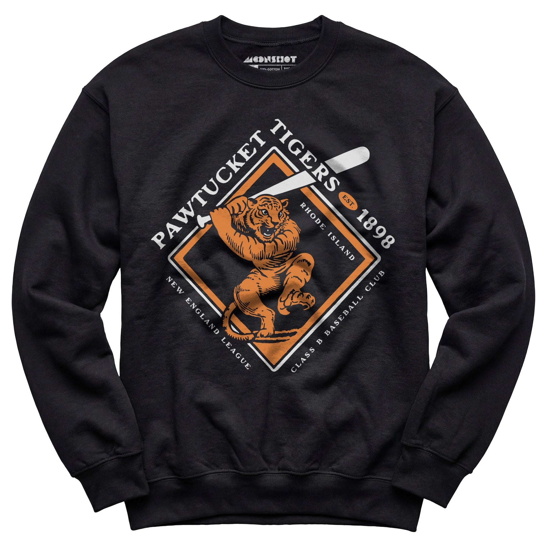 Pawtucket Tigers - Rhode Island - Vintage Defunct Baseball Teams - Unisex Sweatshirt