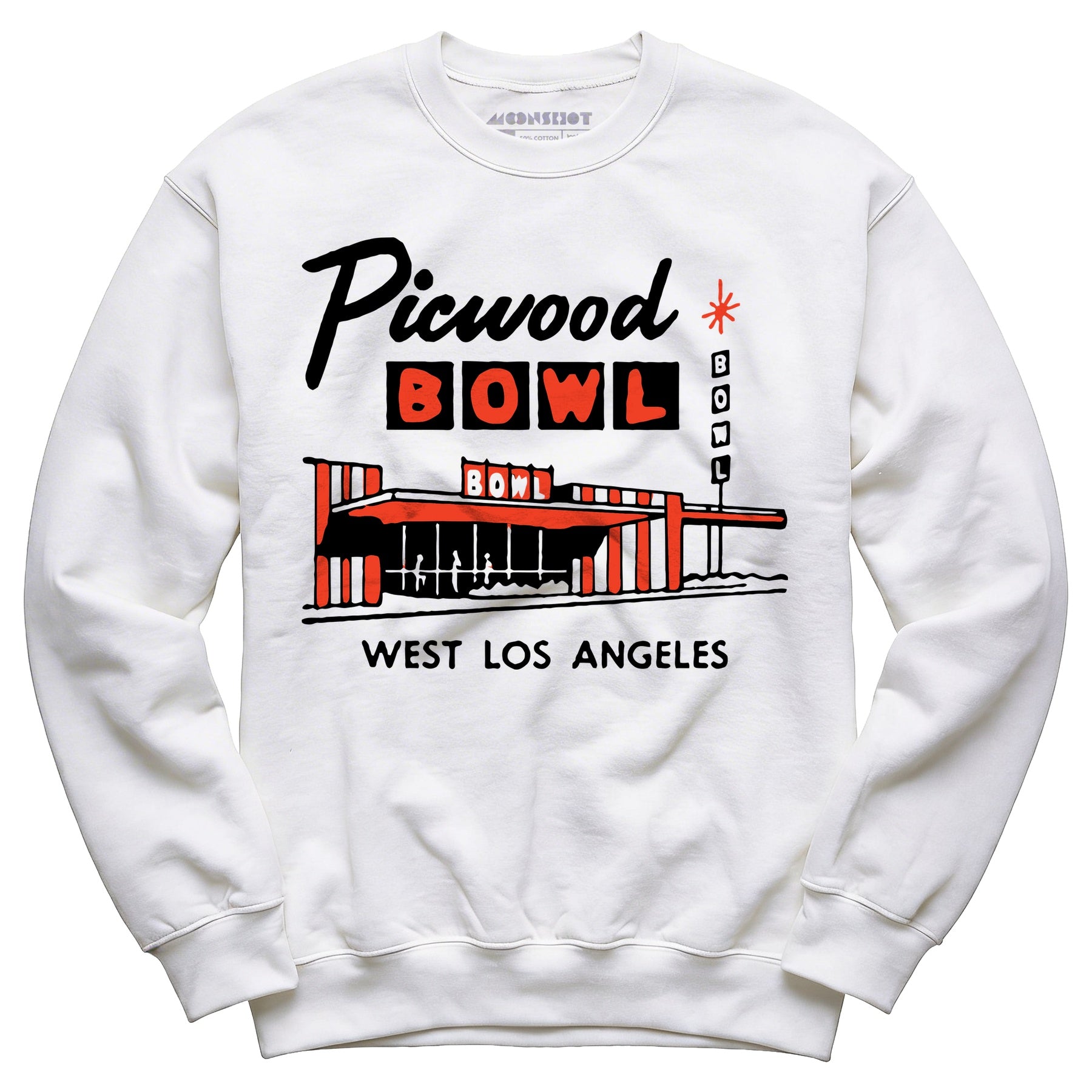 Picwood Bowl - Los Angeles, CA - Vintage Bowling Alley - Unisex Sweatshirt