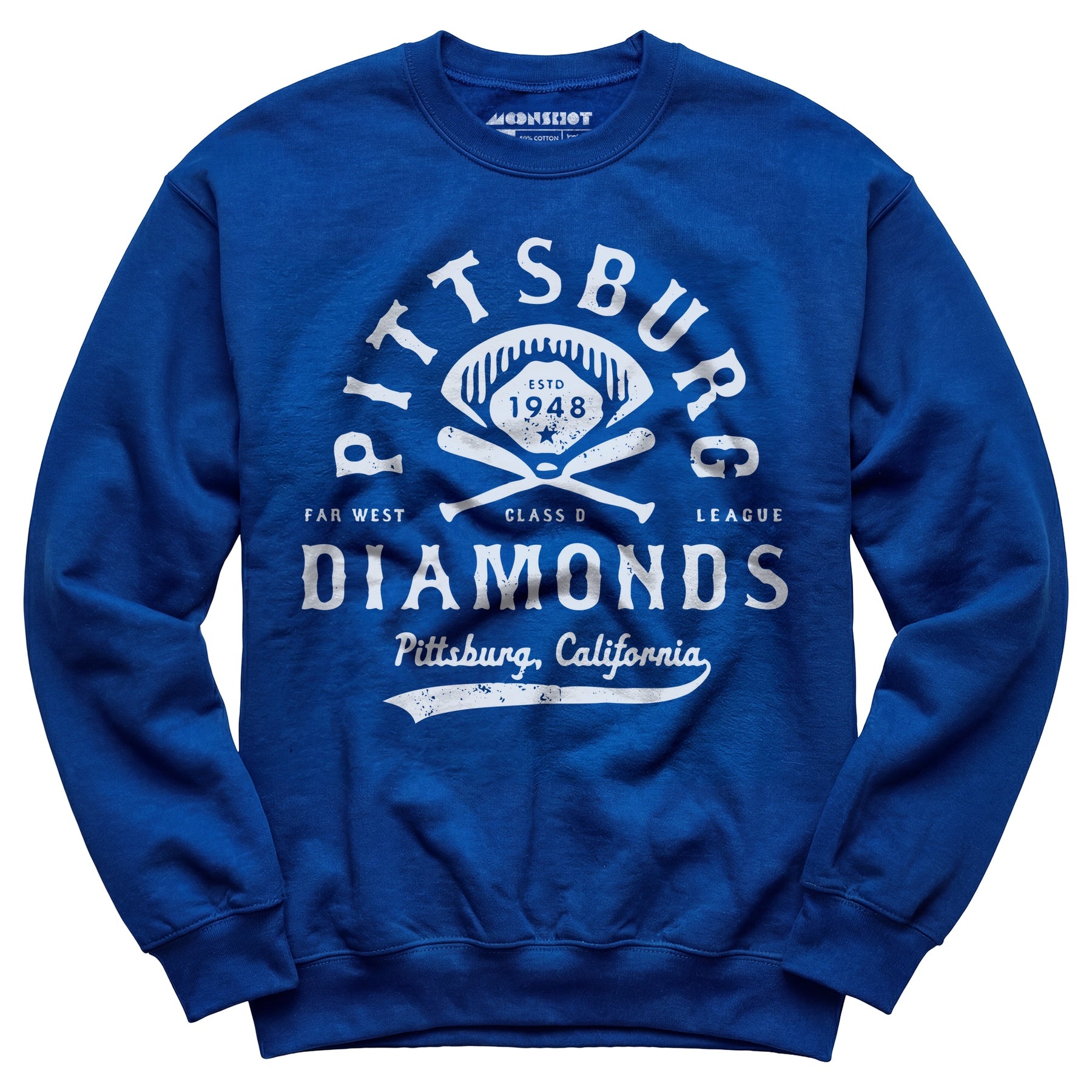 Pittsburg Diamonds - California - Vintage Defunct Baseball Teams - Unisex Sweatshirt