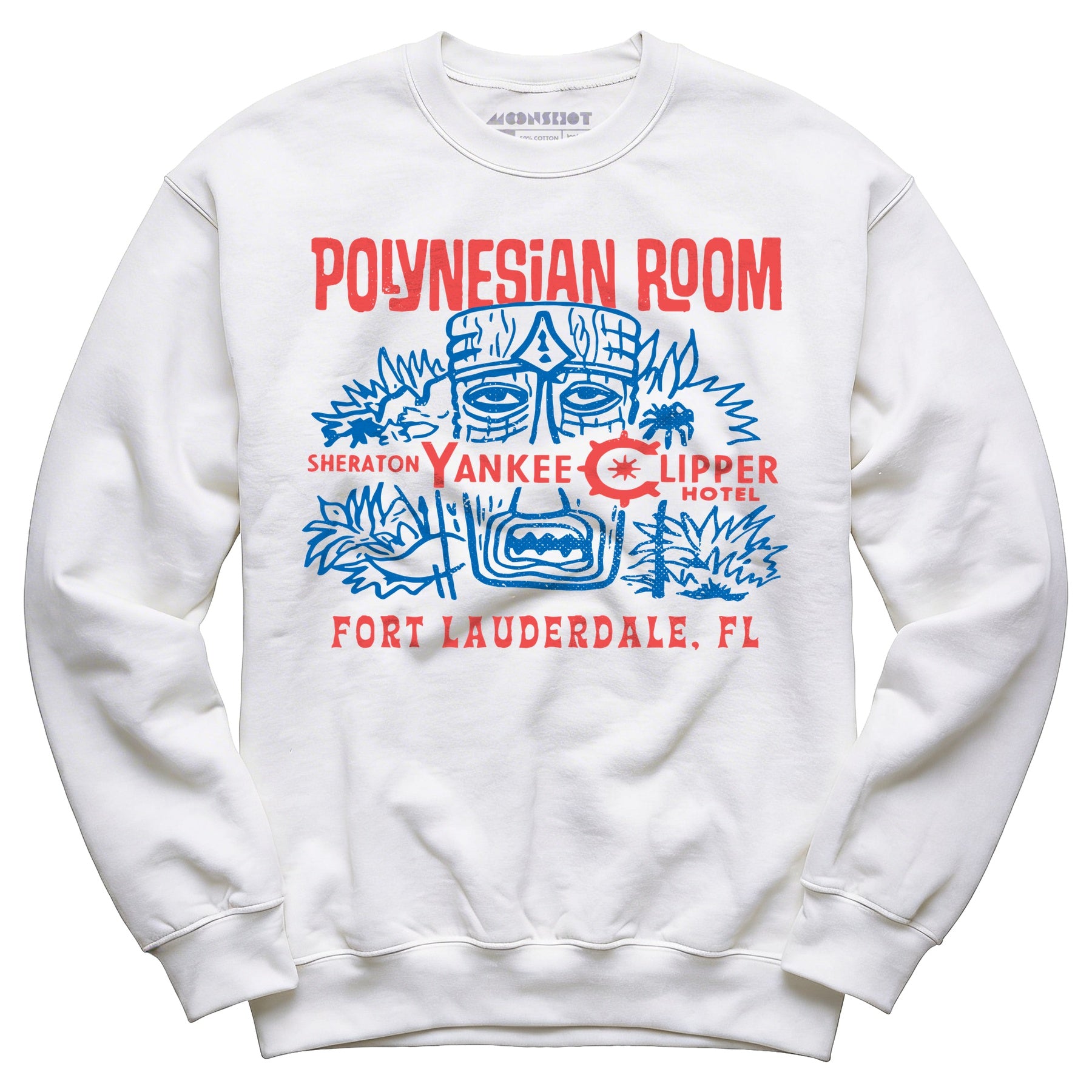 Polynesian Room - Fort Lauderdale, FL - Vintage Tiki Bar - Unisex Sweatshirt