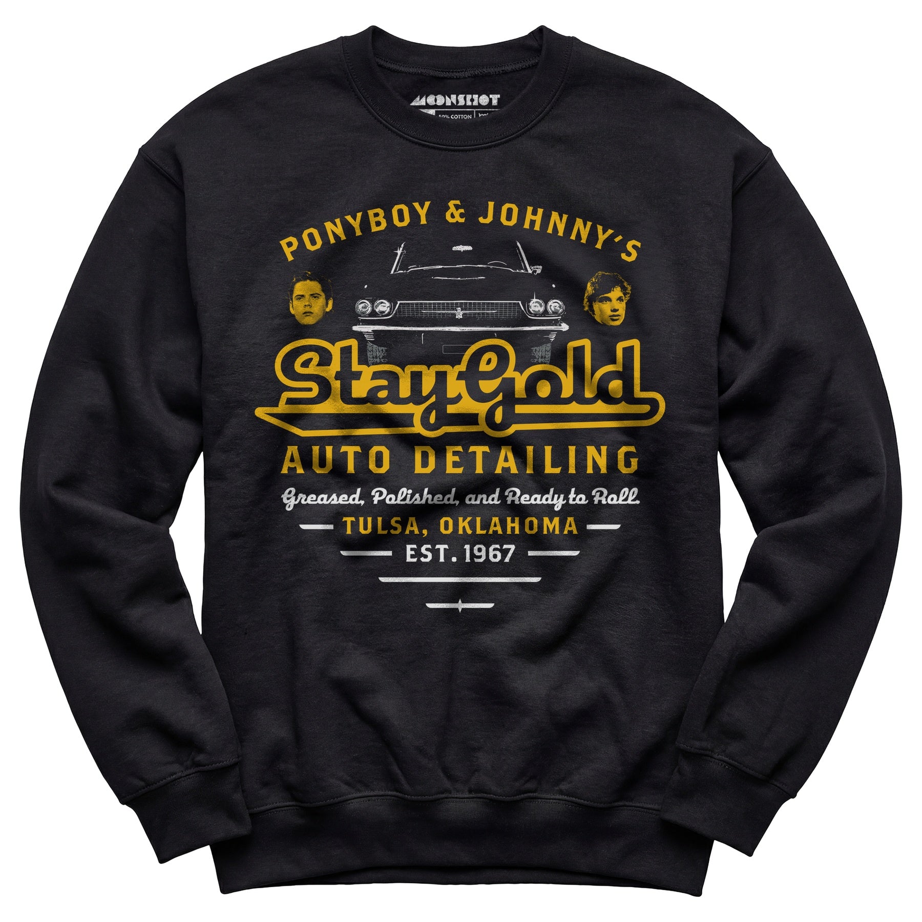Ponyboy & Johnny's Stay Gold Auto Detailing - Unisex Sweatshirt