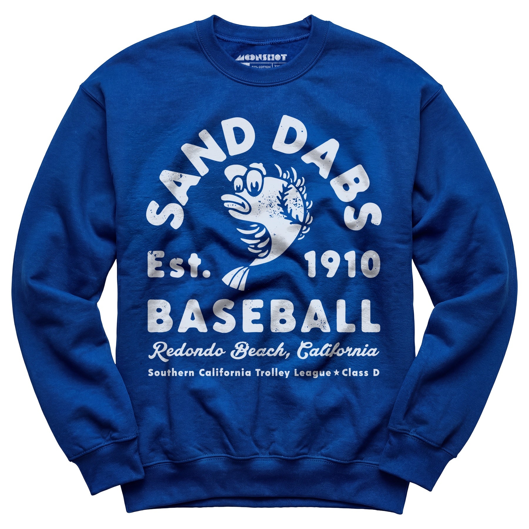 Redondo Beach Sand Dabs - California - Vintage Defunct Baseball Teams - Unisex Sweatshirt