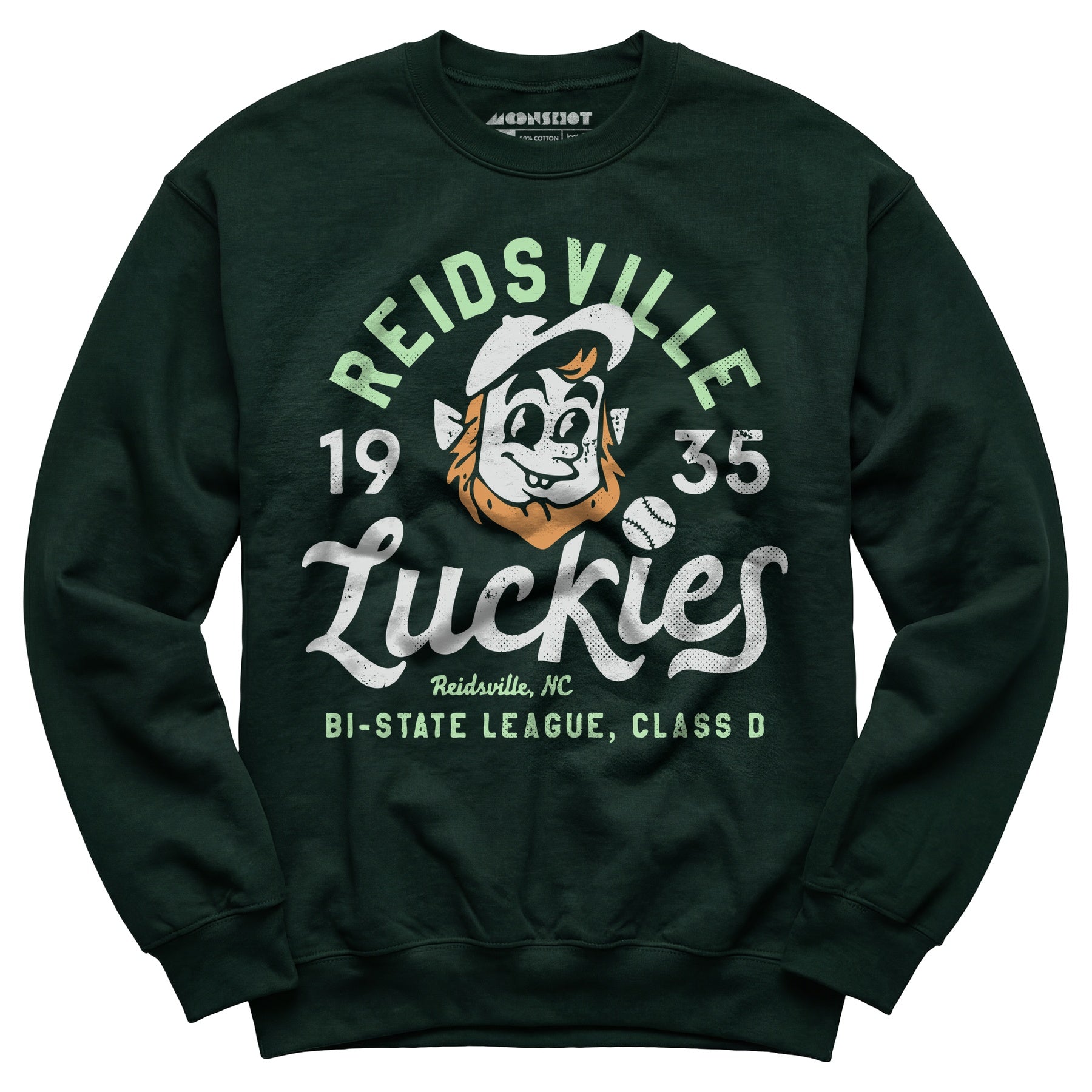 Reidsville Luckies - North Carolina - Vintage Defunct Baseball Teams - Unisex Sweatshirt