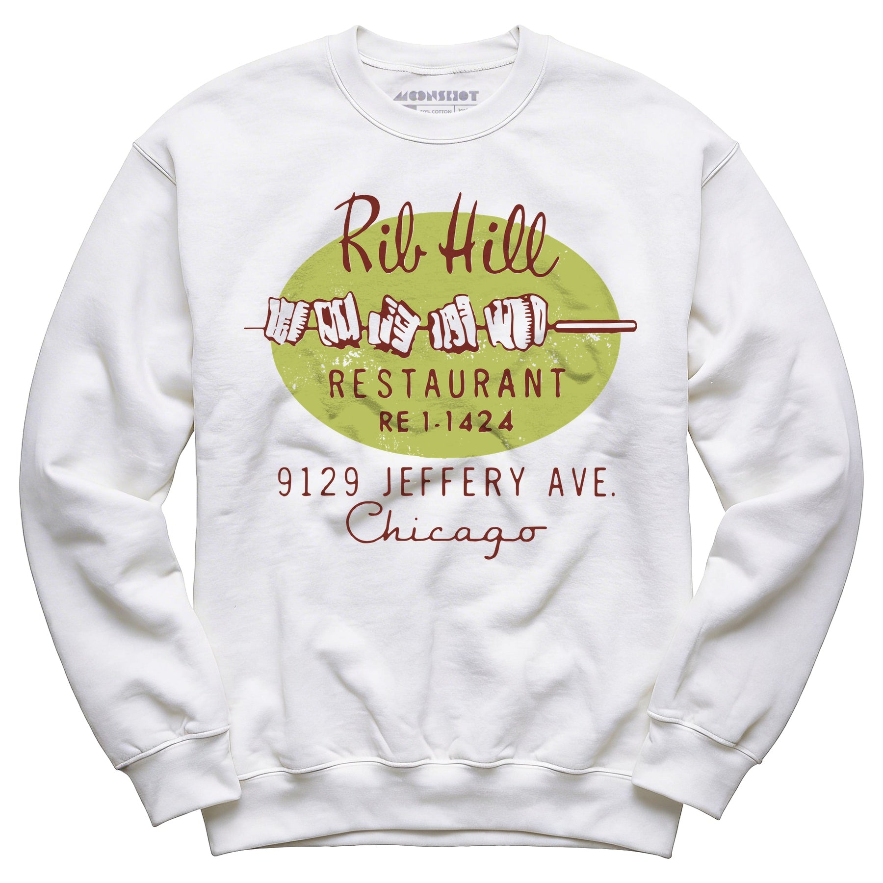 Rib Hill - Chicago, IL - Vintage Restaurant - Unisex Sweatshirt