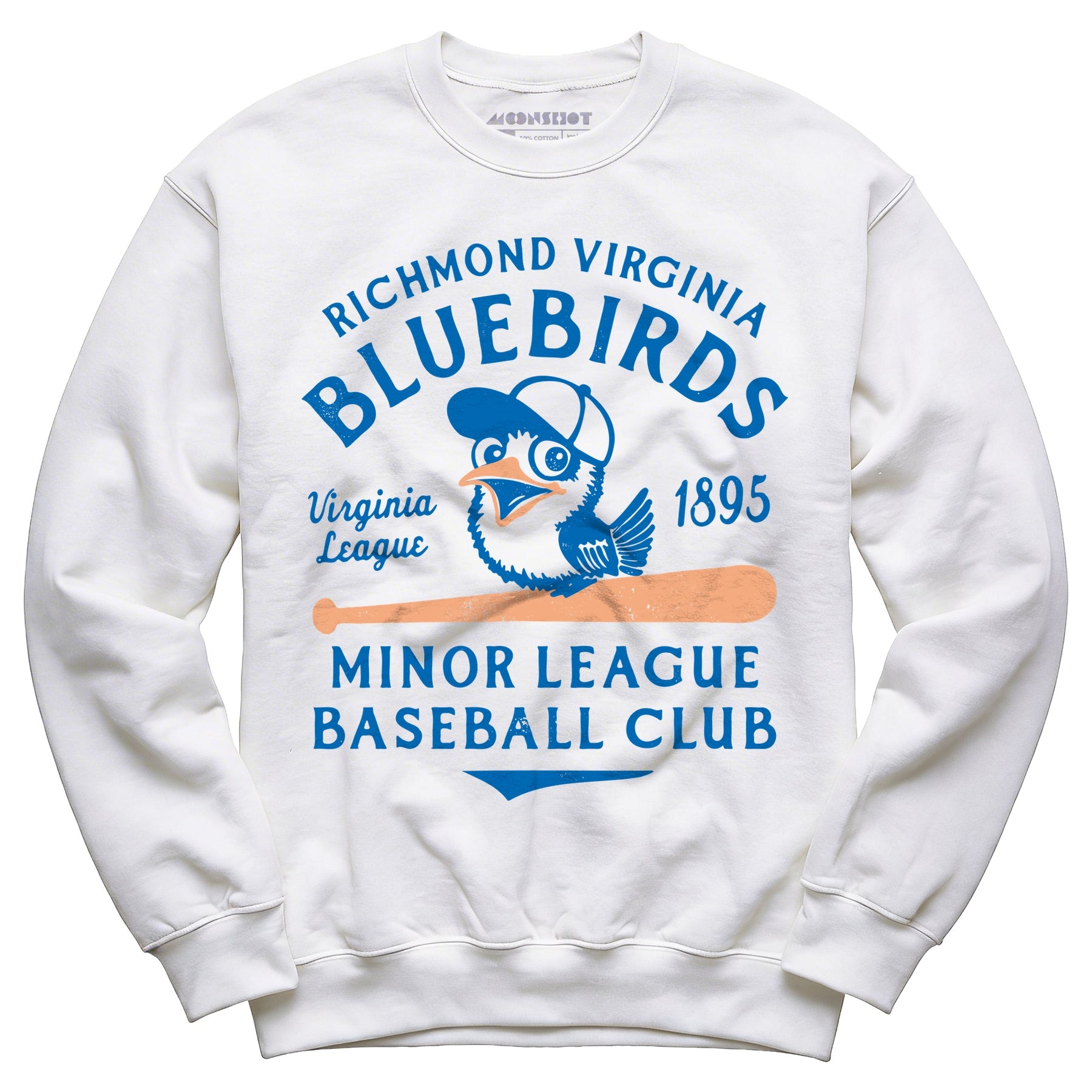 Richmond Bluebirds - Virginia - Vintage Defunct Baseball Teams - Unisex Sweatshirt