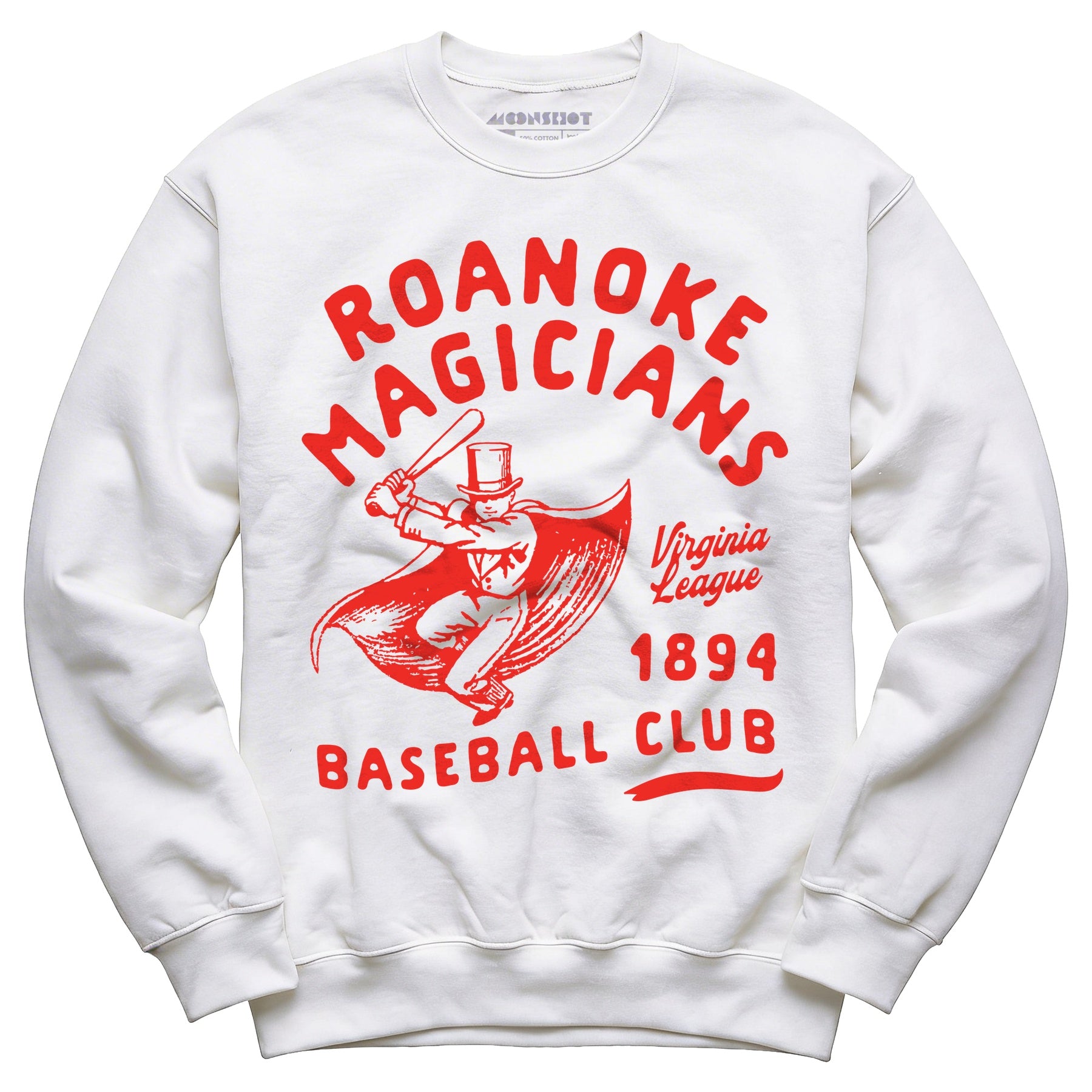 Roanoke Magicians - Virginia - Vintage Defunct Baseball Teams - Unisex Sweatshirt