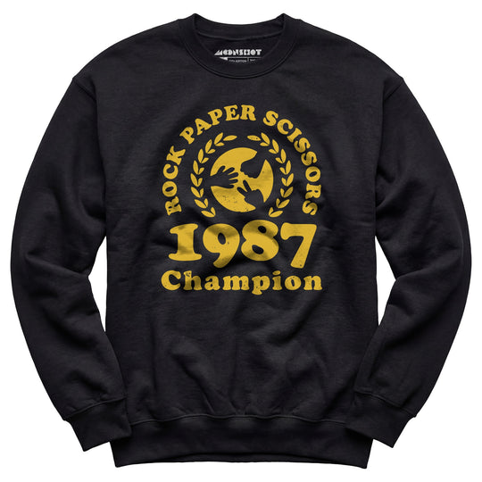 Rock Paper Scissors Champion - Unisex Sweatshirt