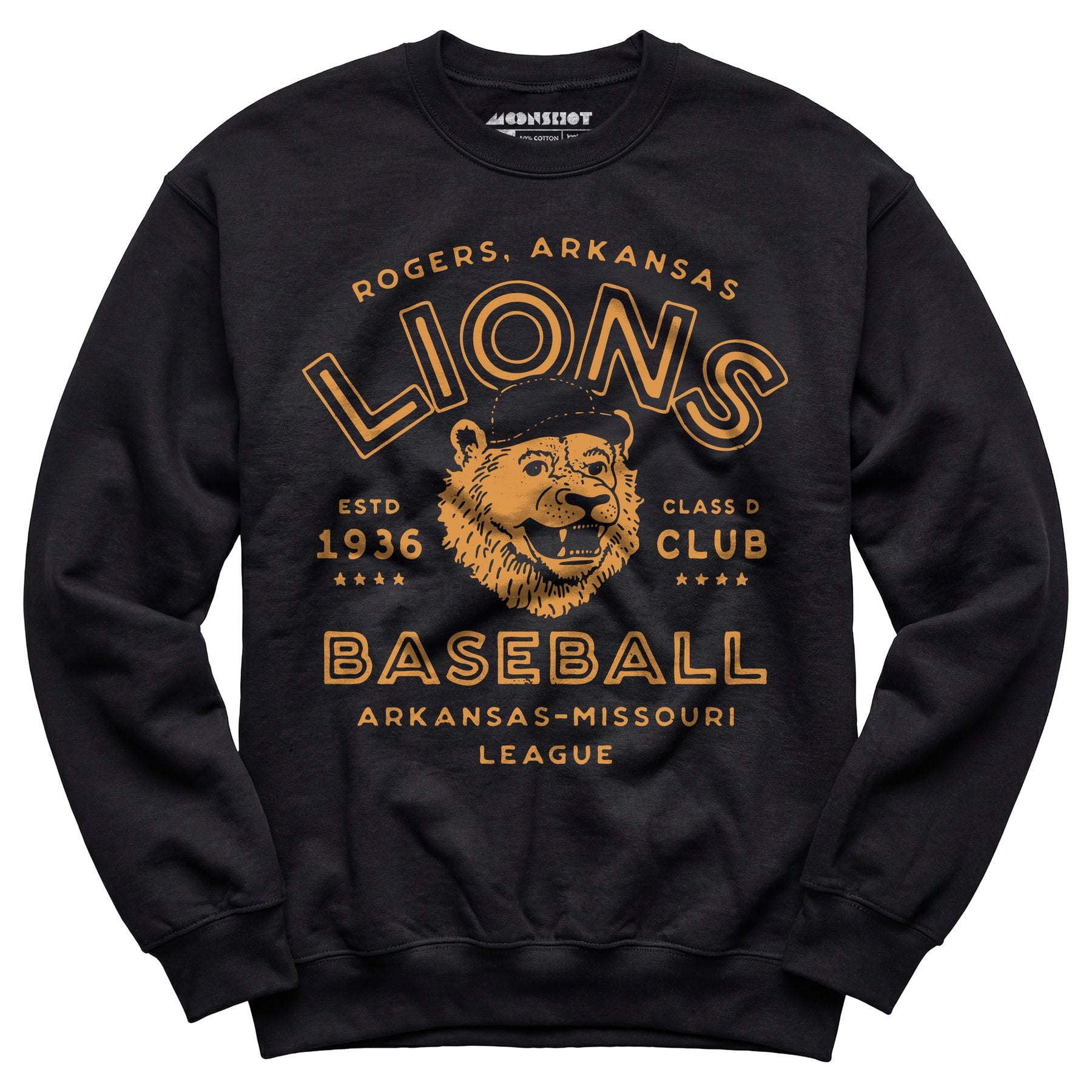 Rogers Lions - Arkansas - Vintage Defunct Baseball Teams - Unisex Sweatshirt