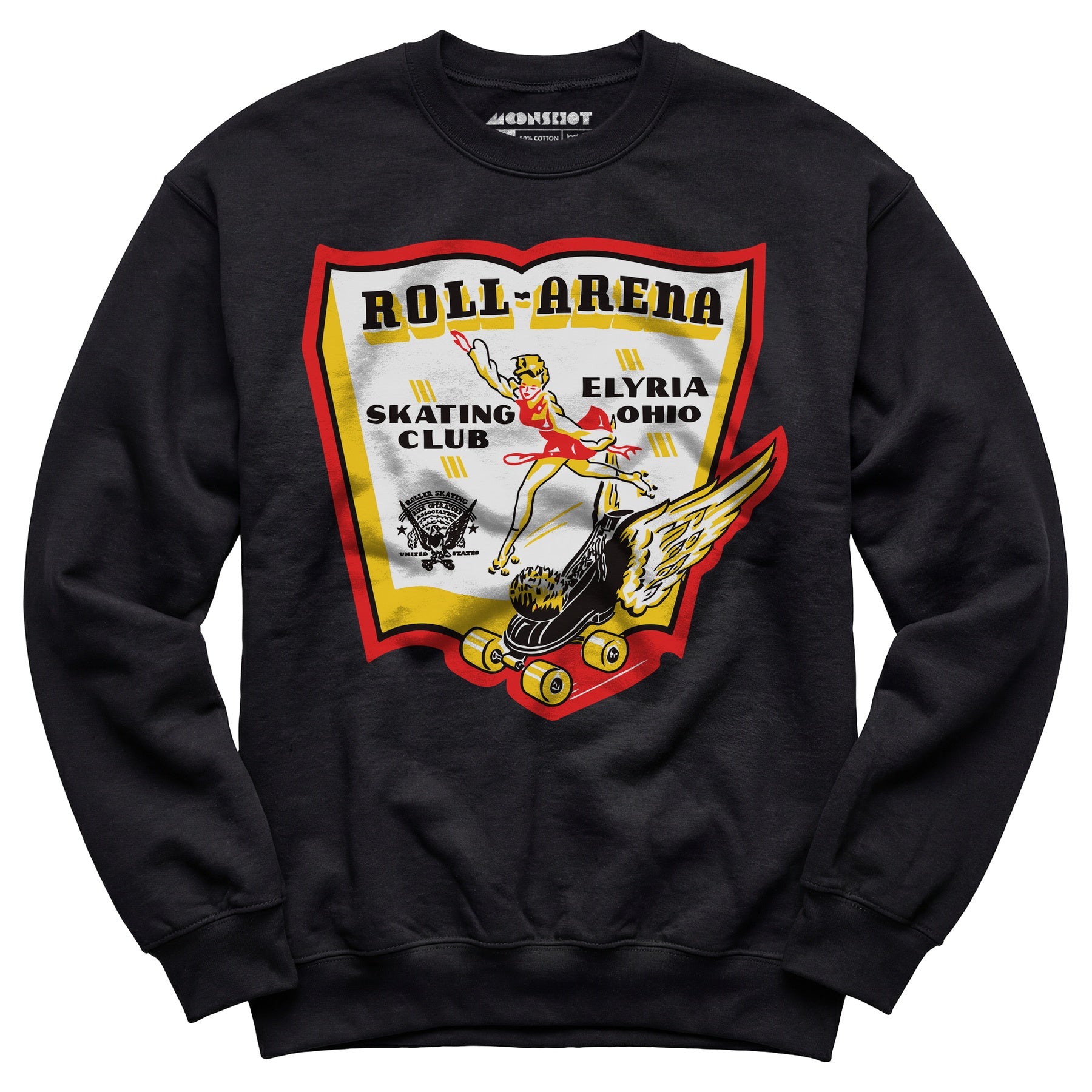 Roll-Arena - Elyria, OH - Vintage Roller Rink - Unisex Sweatshirt