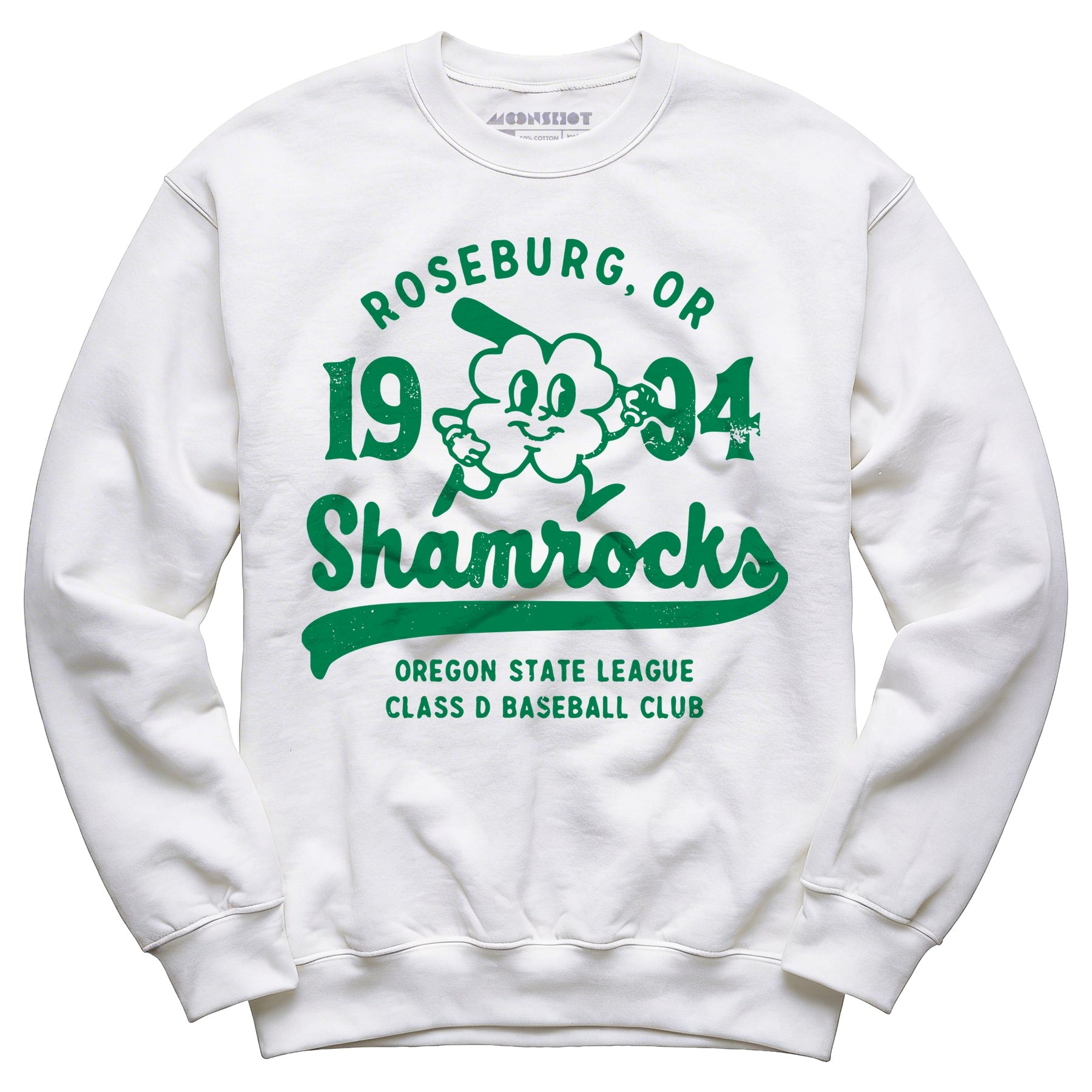 Roseburg Shamrocks - Oregon - Vintage Defunct Baseball Teams - Unisex Sweatshirt