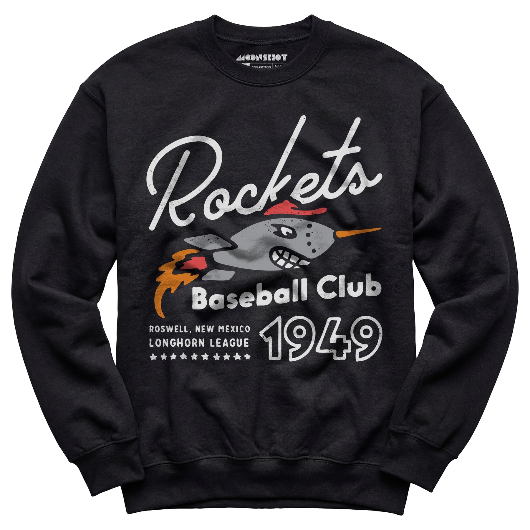 Roswell Rockets - New Mexico - Vintage Defunct Baseball Teams - Unisex Sweatshirt