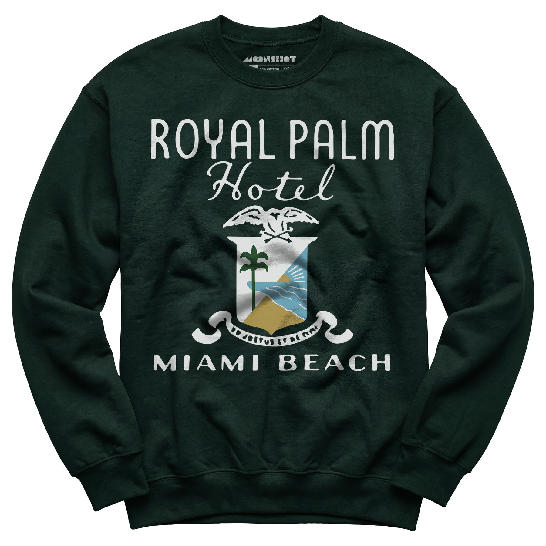 Royal Palm - Miami, FL - Vintage Hotel - Unisex Sweatshirt