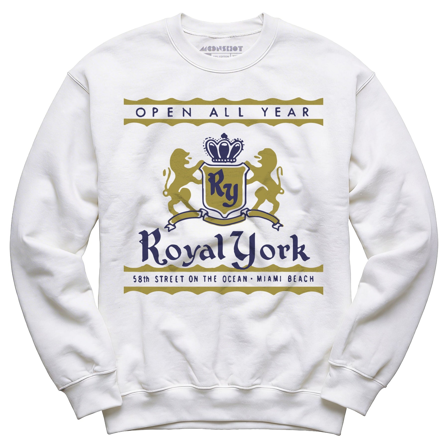Royal York - Miami, FL - Vintage Hotel - Unisex Sweatshirt