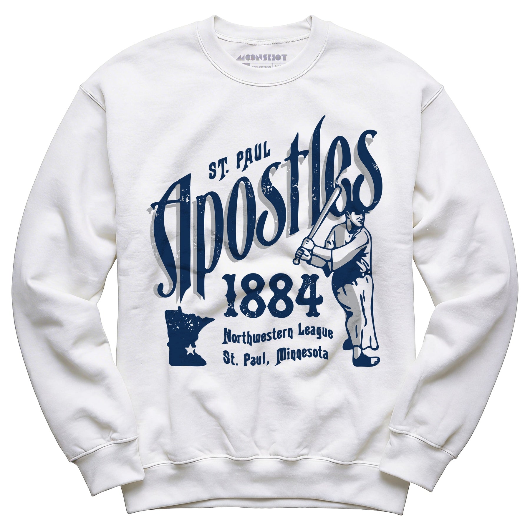 Saint Paul Apostles - Minnesota - Vintage Defunct Baseball Teams - Unisex Sweatshirt